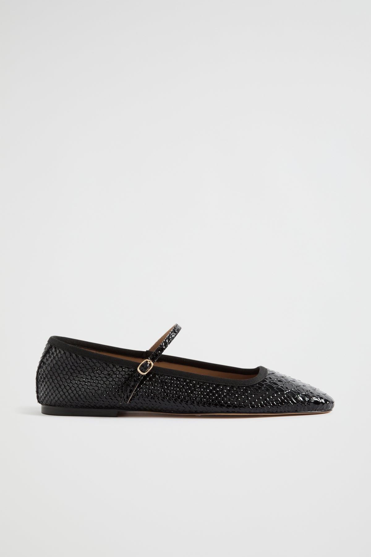Kai Snake Embossed Ballet Flat