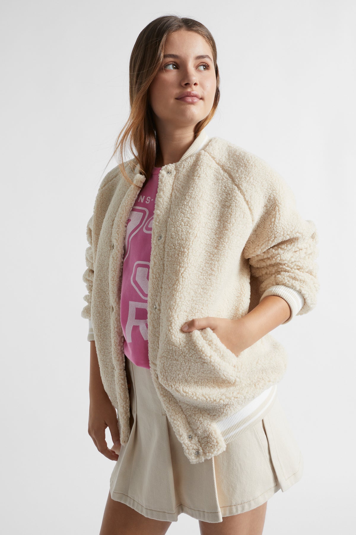 Teddy Bomber Jacket