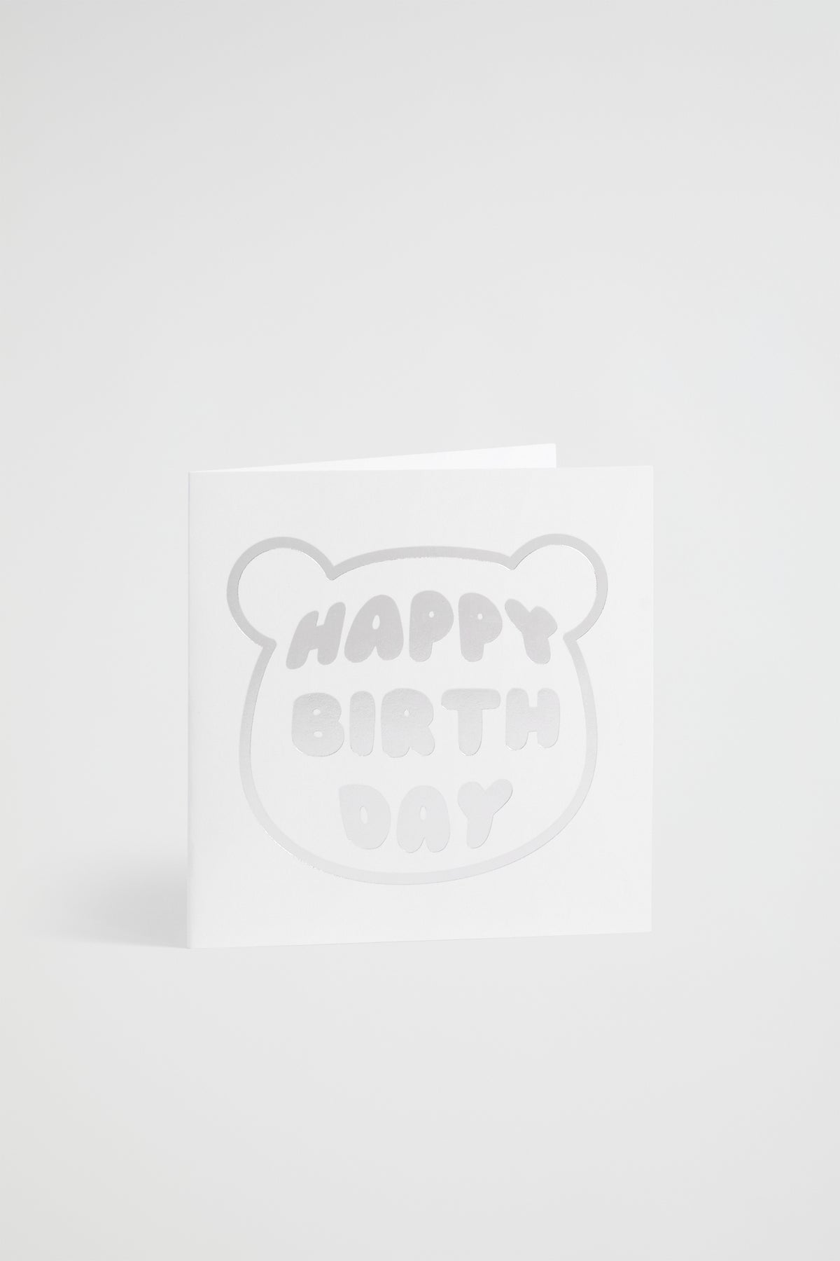 Large Happy Birthday Bear Card