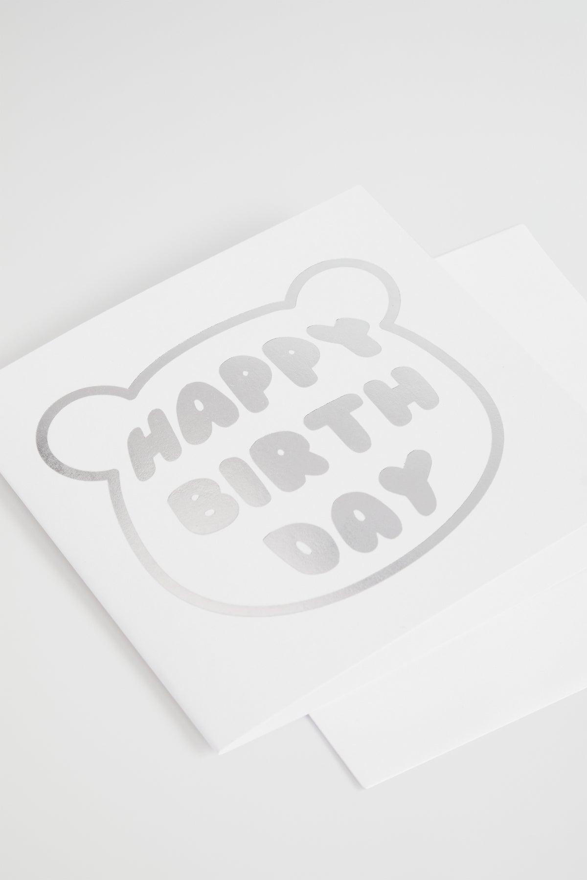 Large Happy Birthday Bear Card