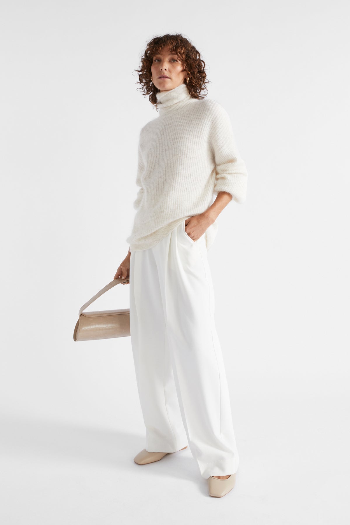 Straight Leg Tailored Pant