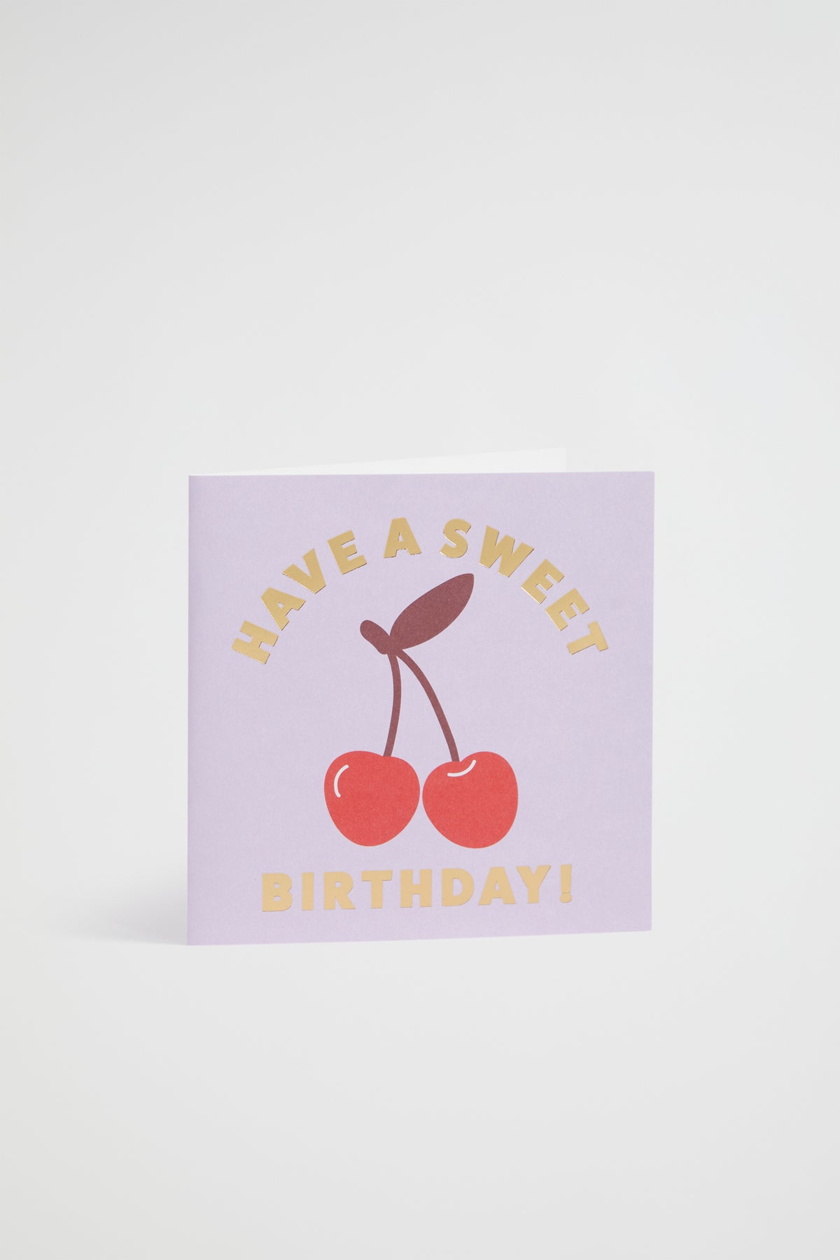 Large Cherry Birthday Card