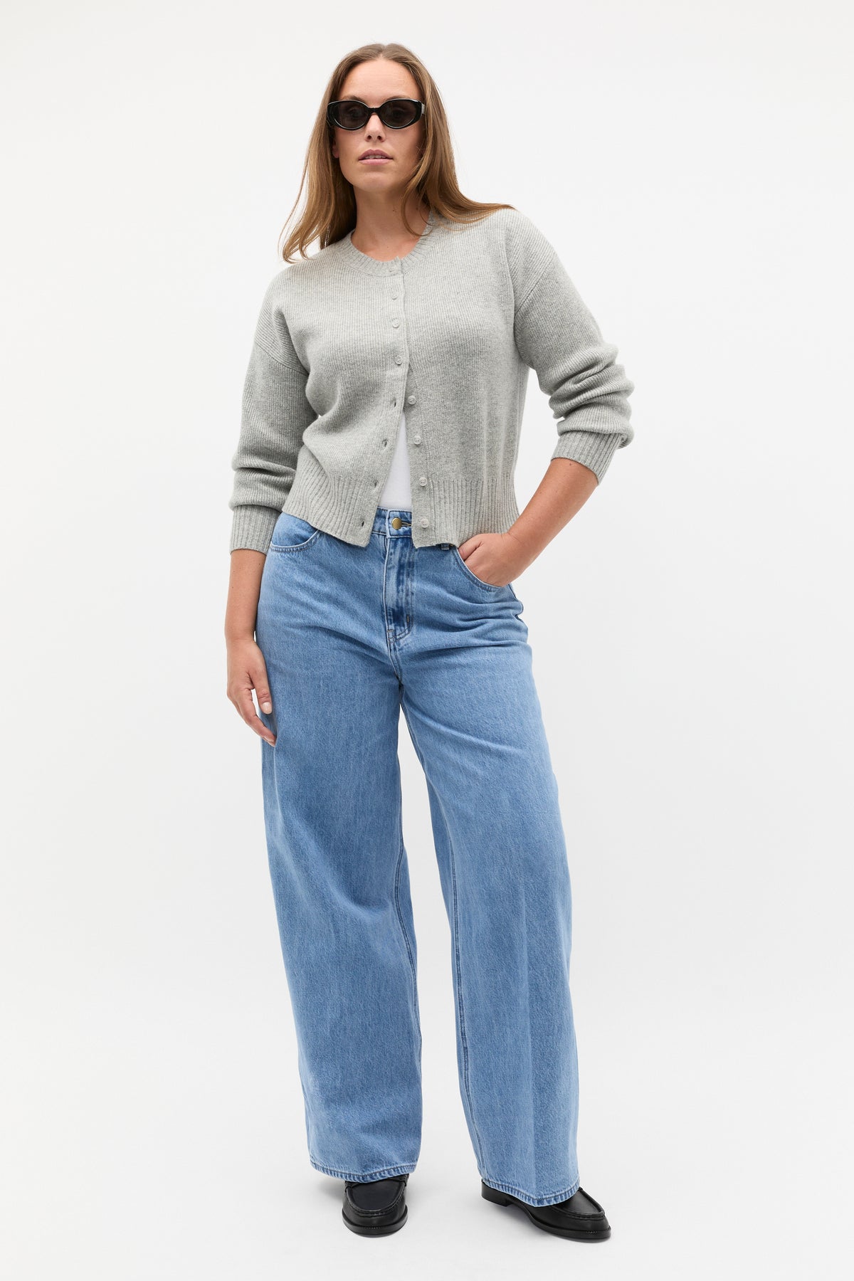 Merino Button Up Knit Cardigan