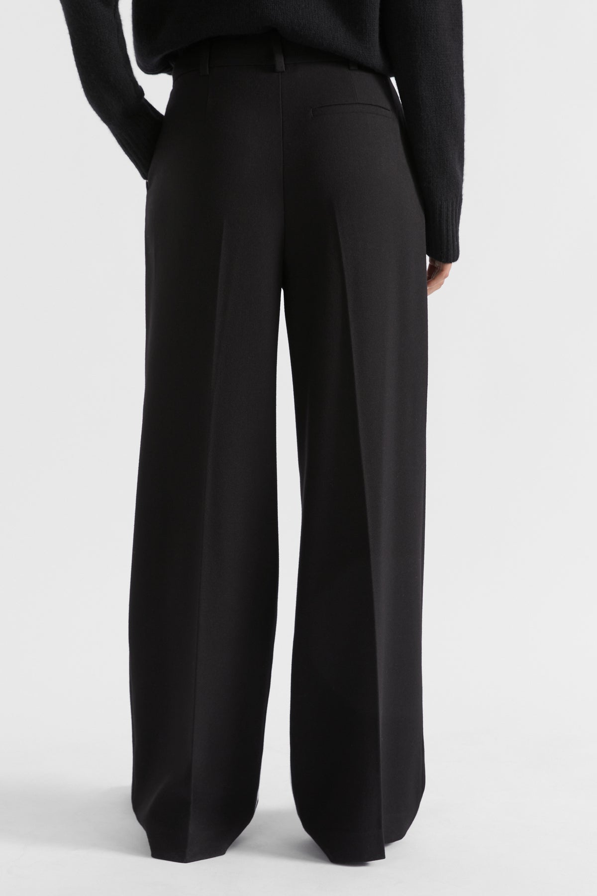 Button Front Pleat Trouser