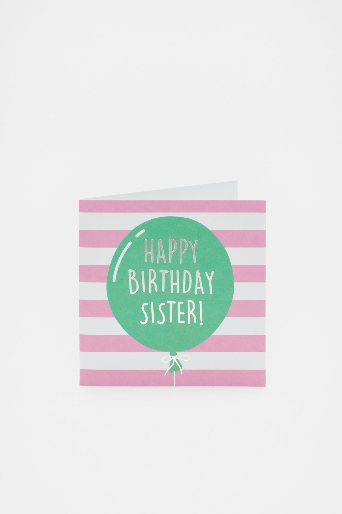 Large Happy Birthday Sister Card
