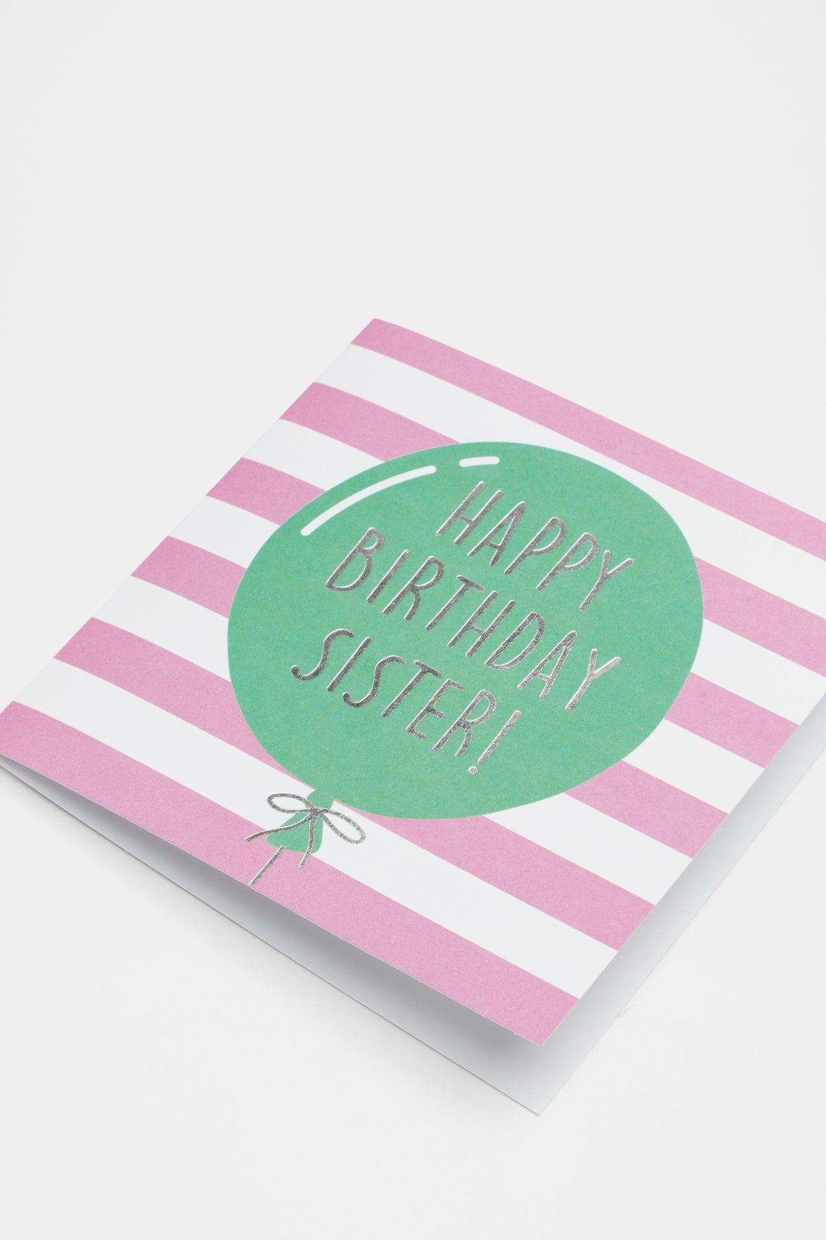 Large Happy Birthday Sister Card