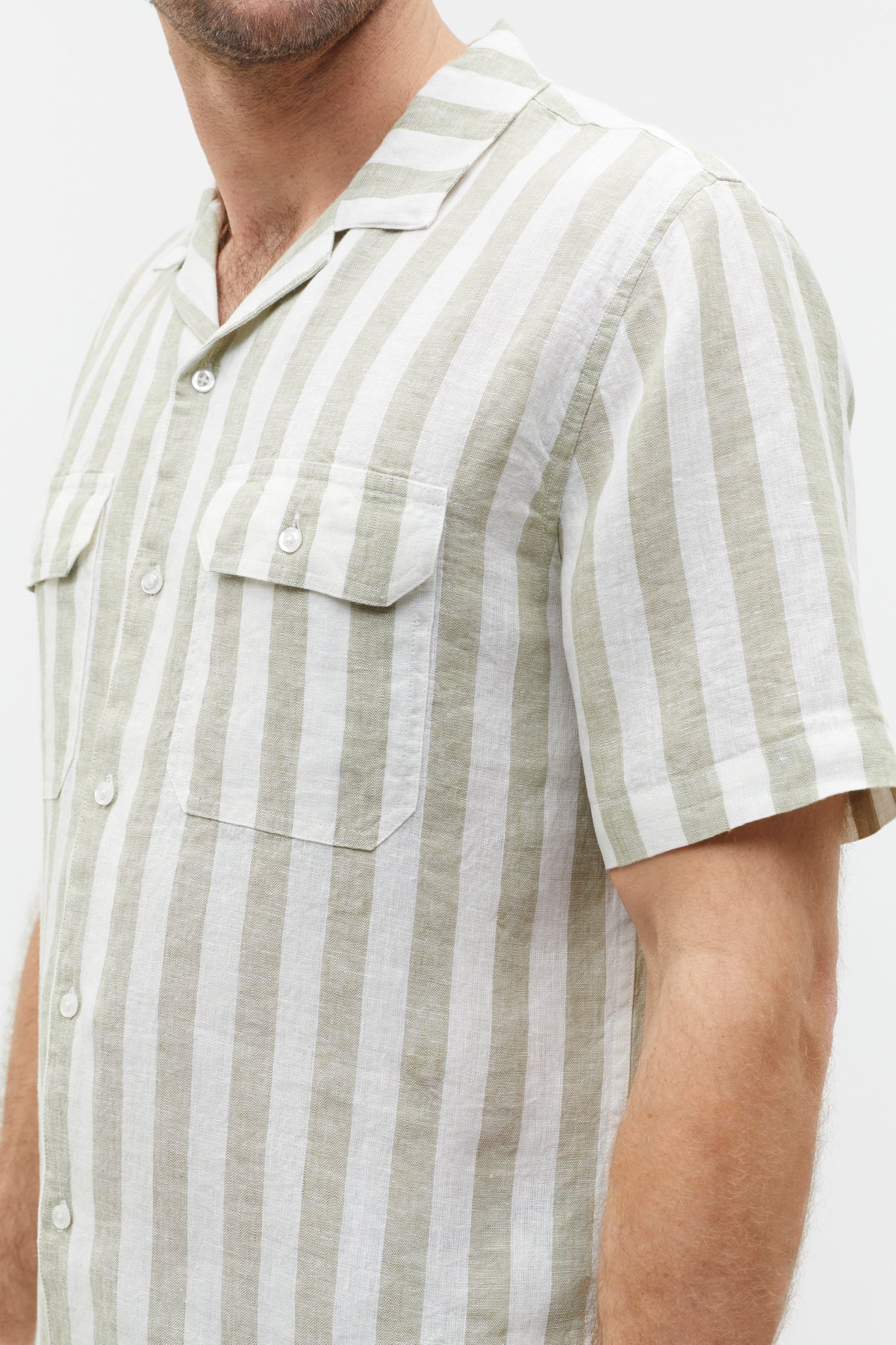 Linen Utility Shirt