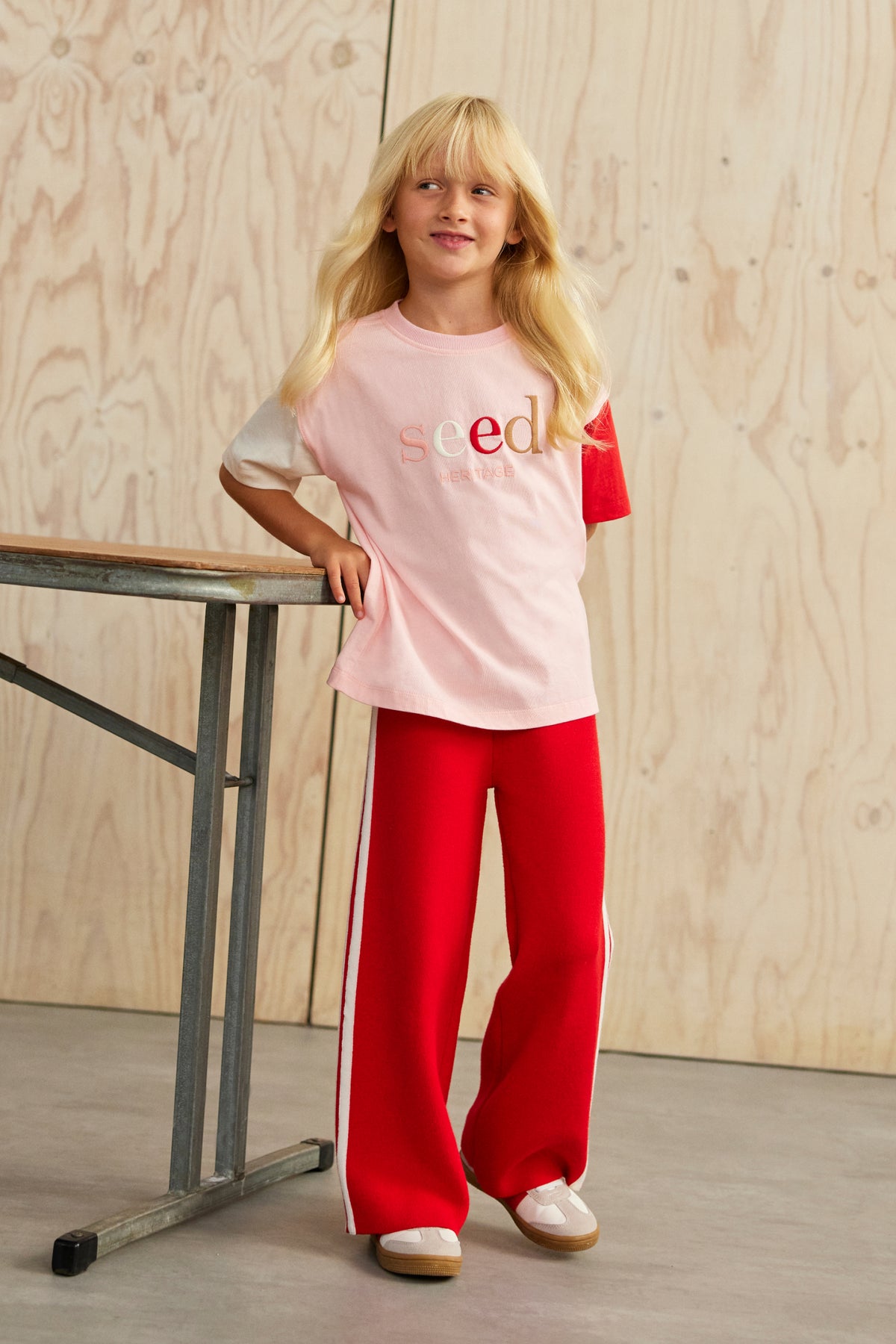 Colourblock Logo Tee