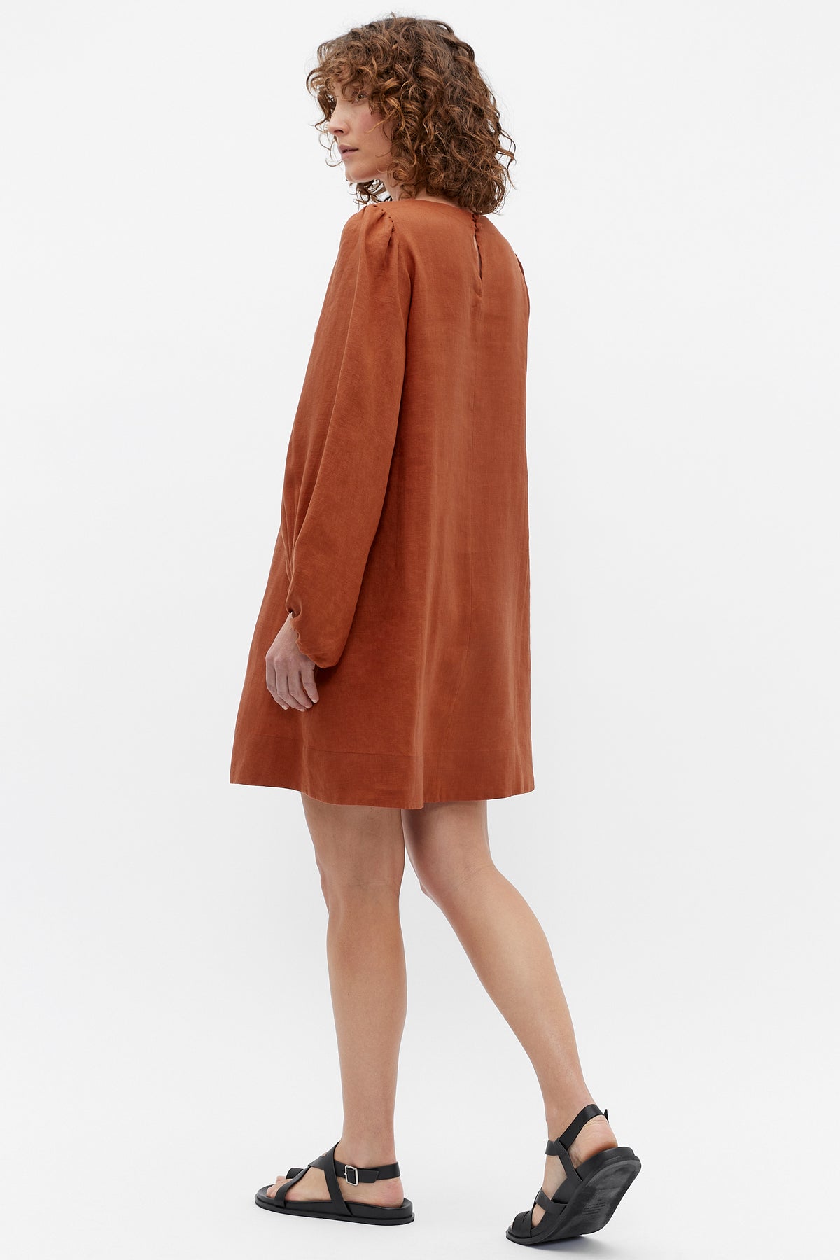 Core Linen Mini Dress