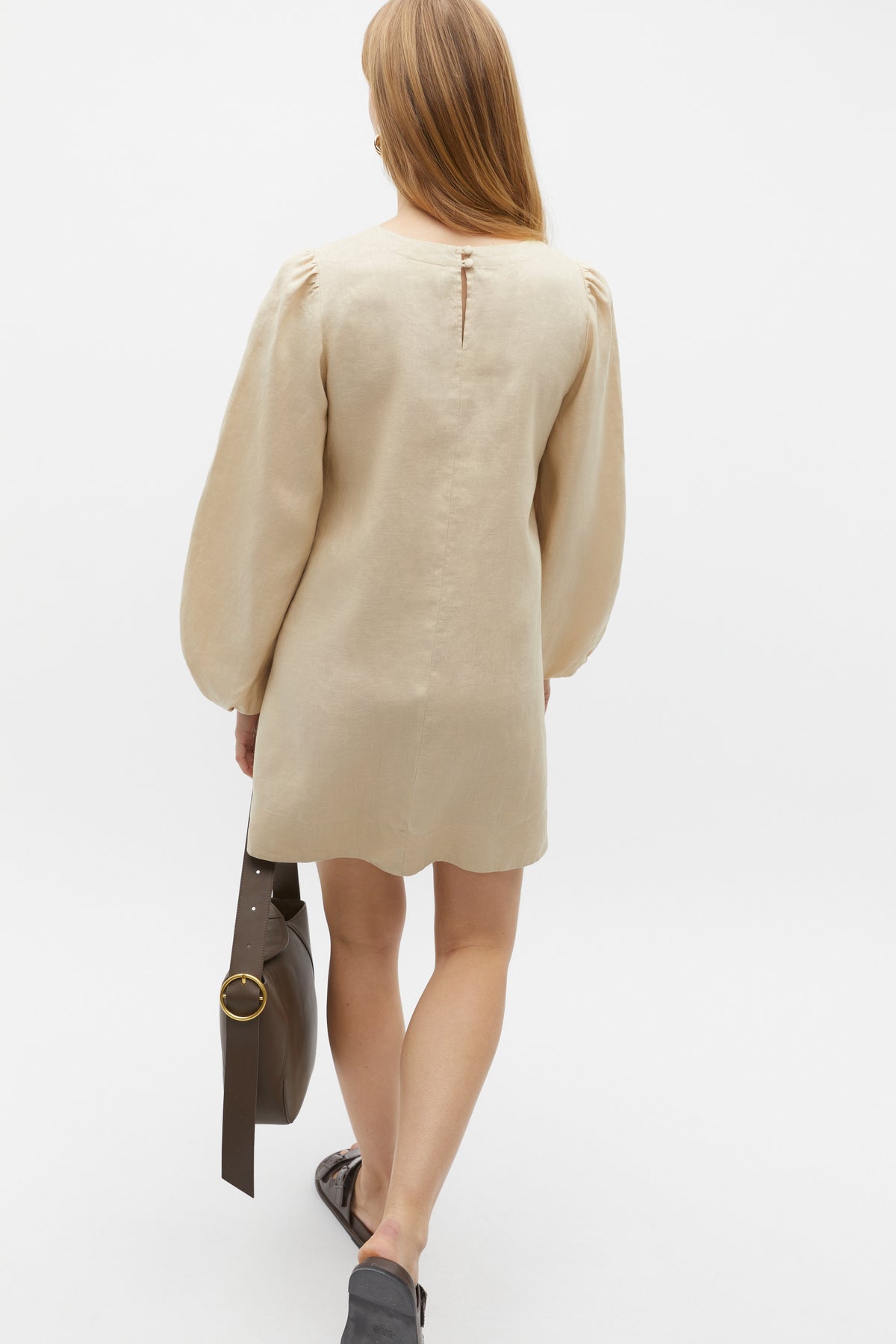 Core Linen Mini Dress