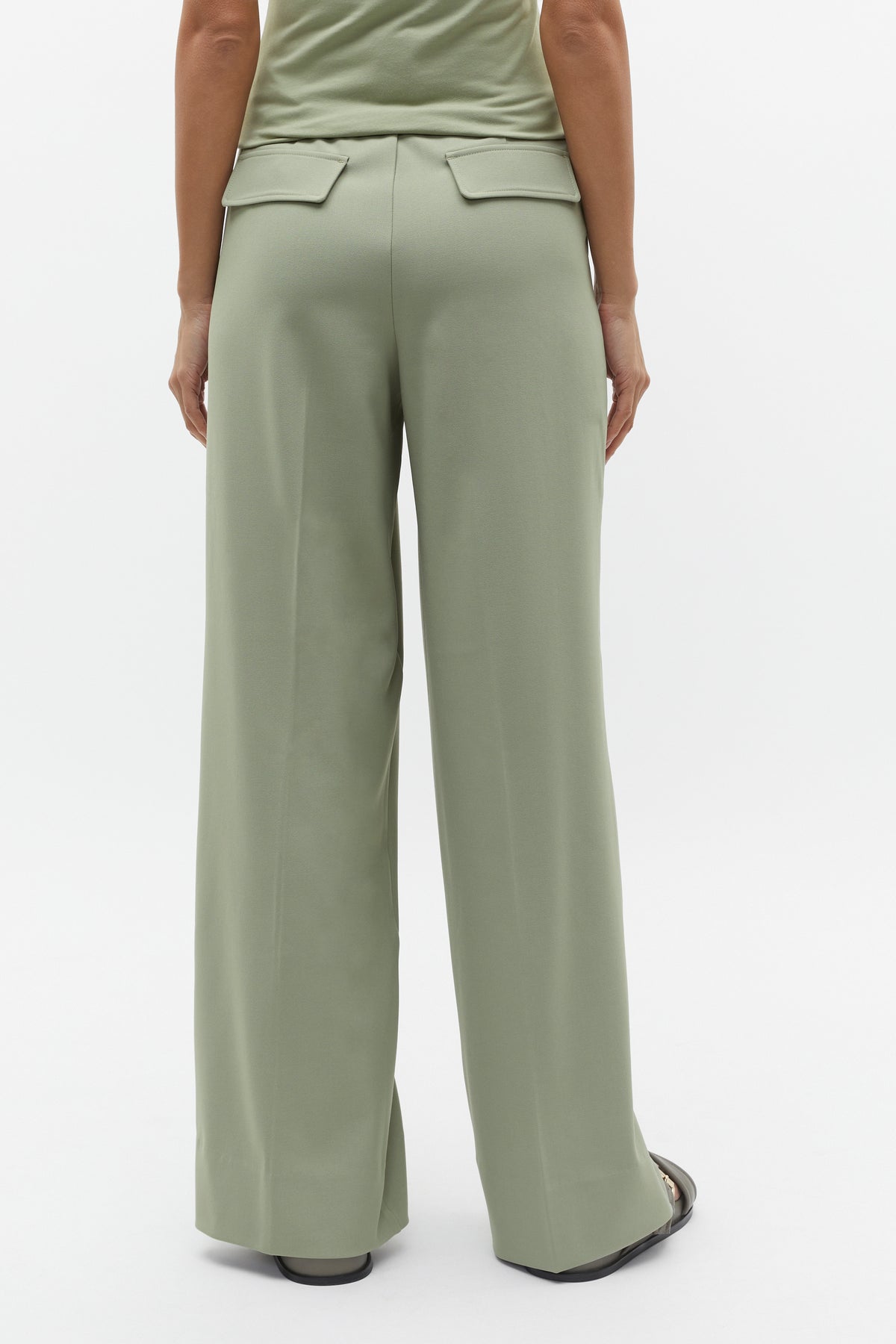 Button Detail Trouser