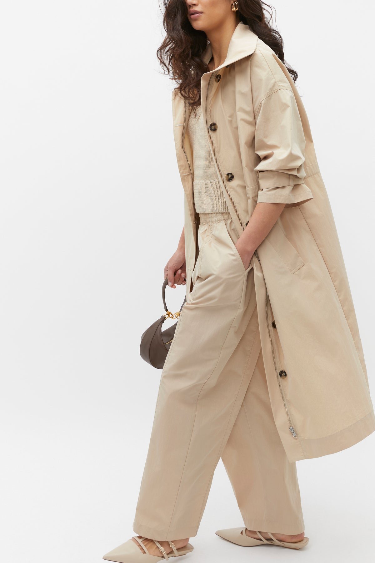 Parachute Drawstring Jacket