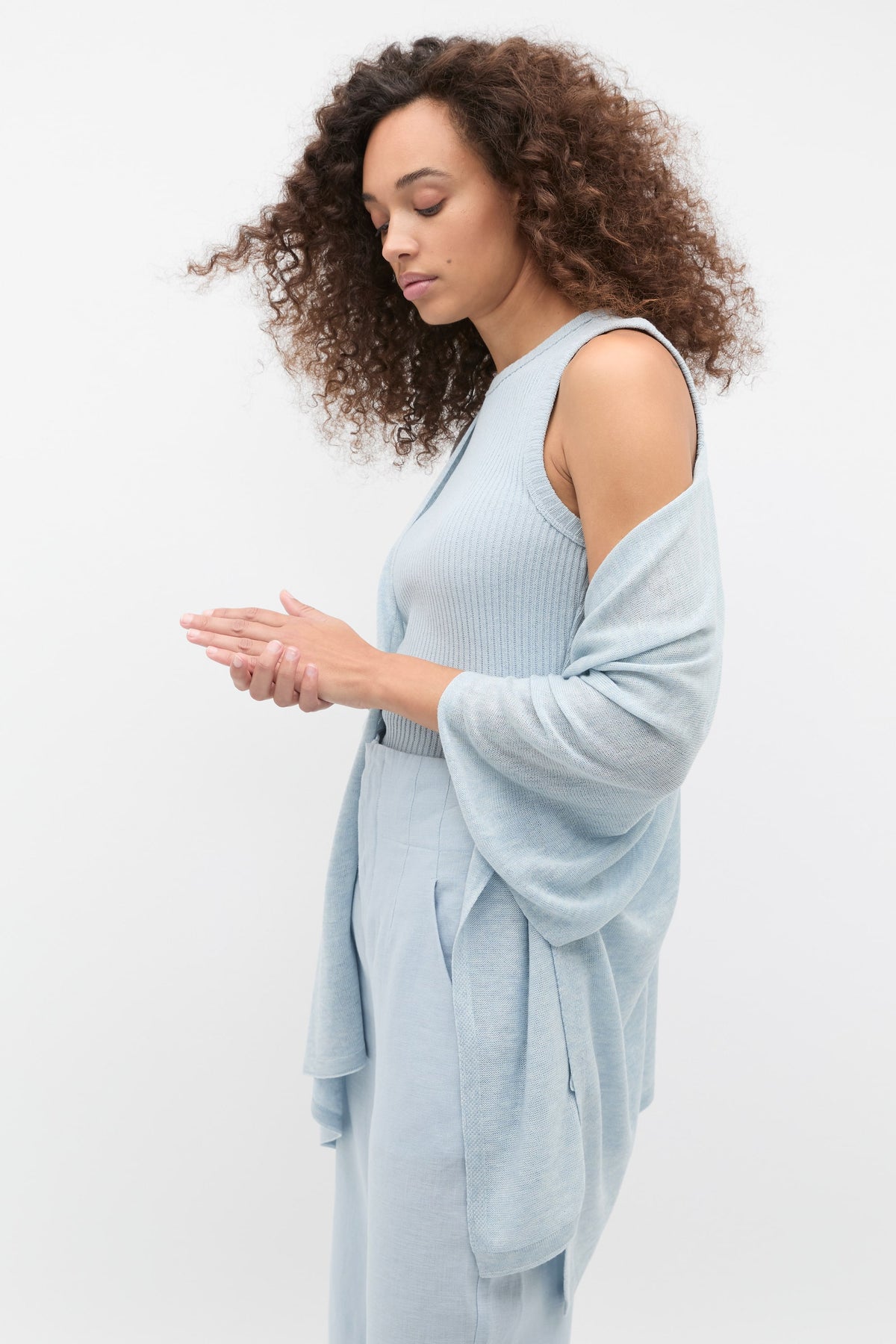 Fine Knit Poncho