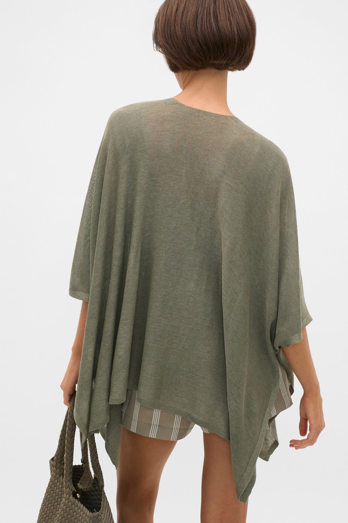 Fine Knit Poncho