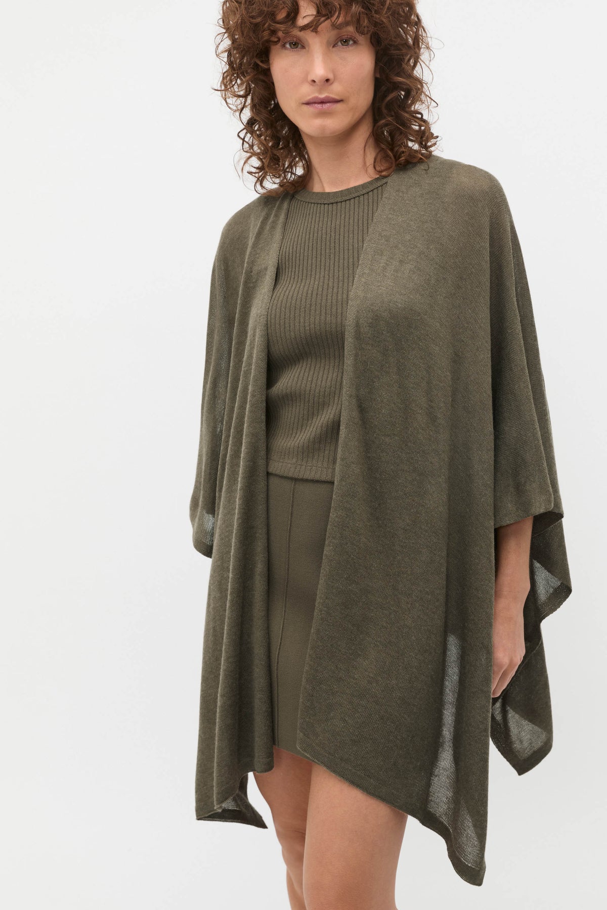 Fine Knit Poncho
