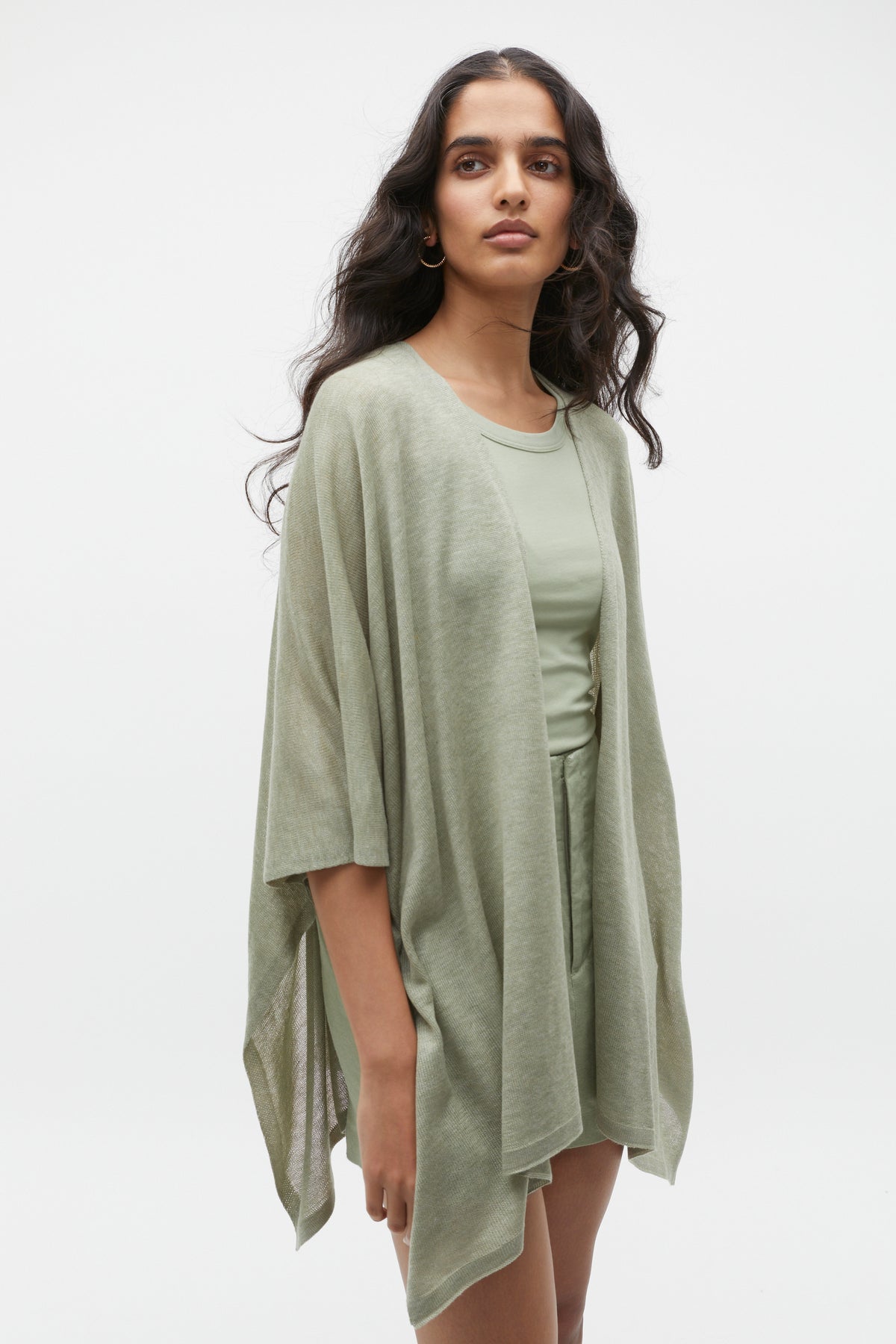 Fine Knit Poncho