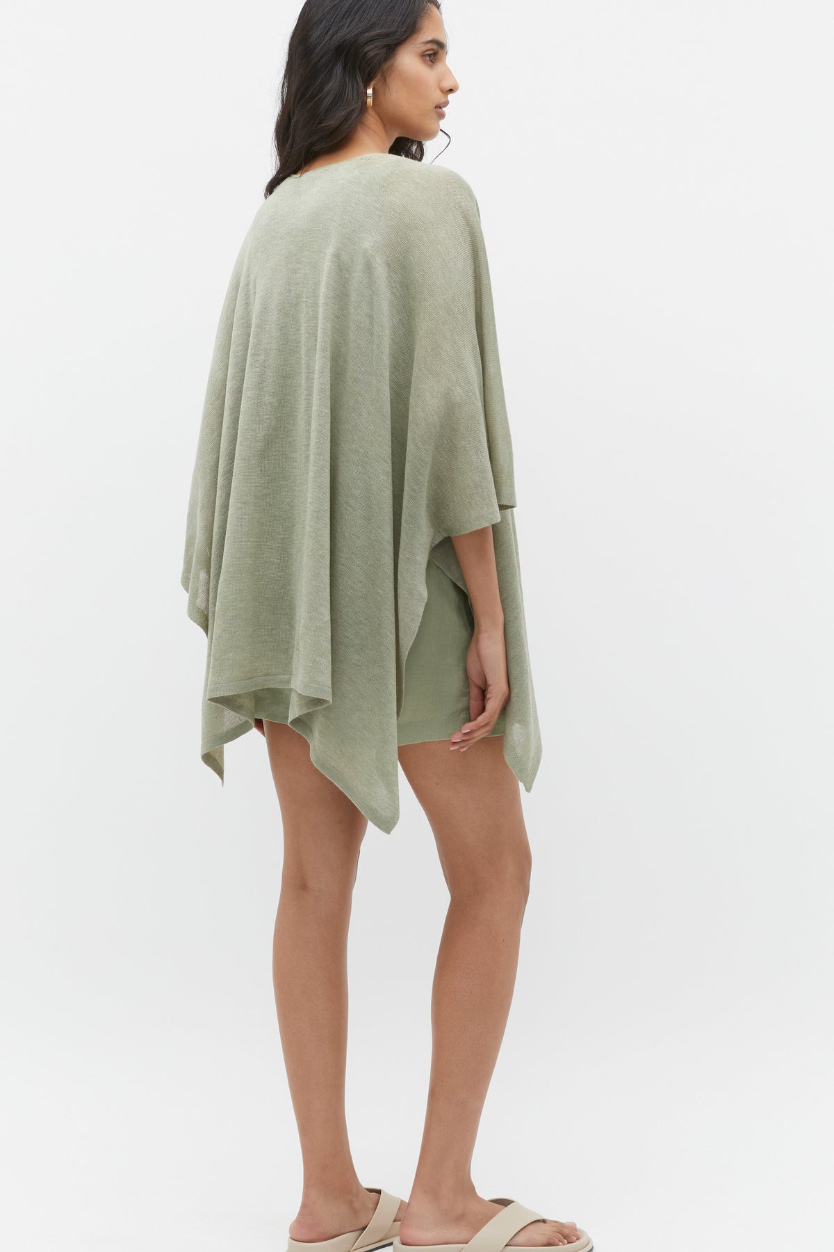 Fine Knit Poncho