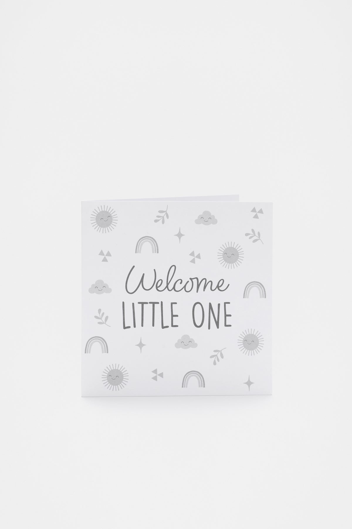 Large Welcome Little One Card