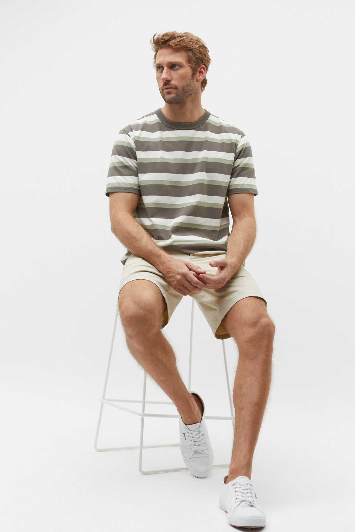 Crew Stripe Tee