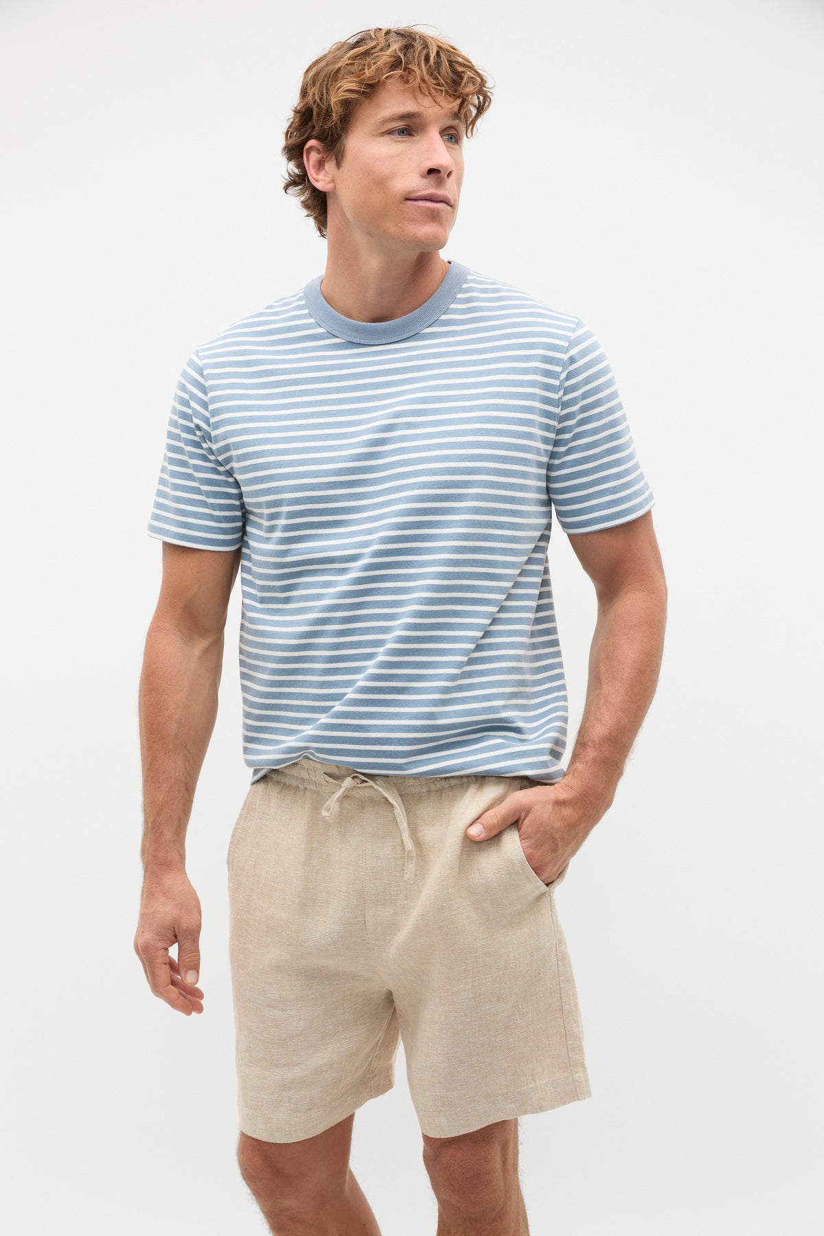 Crew Stripe Tee