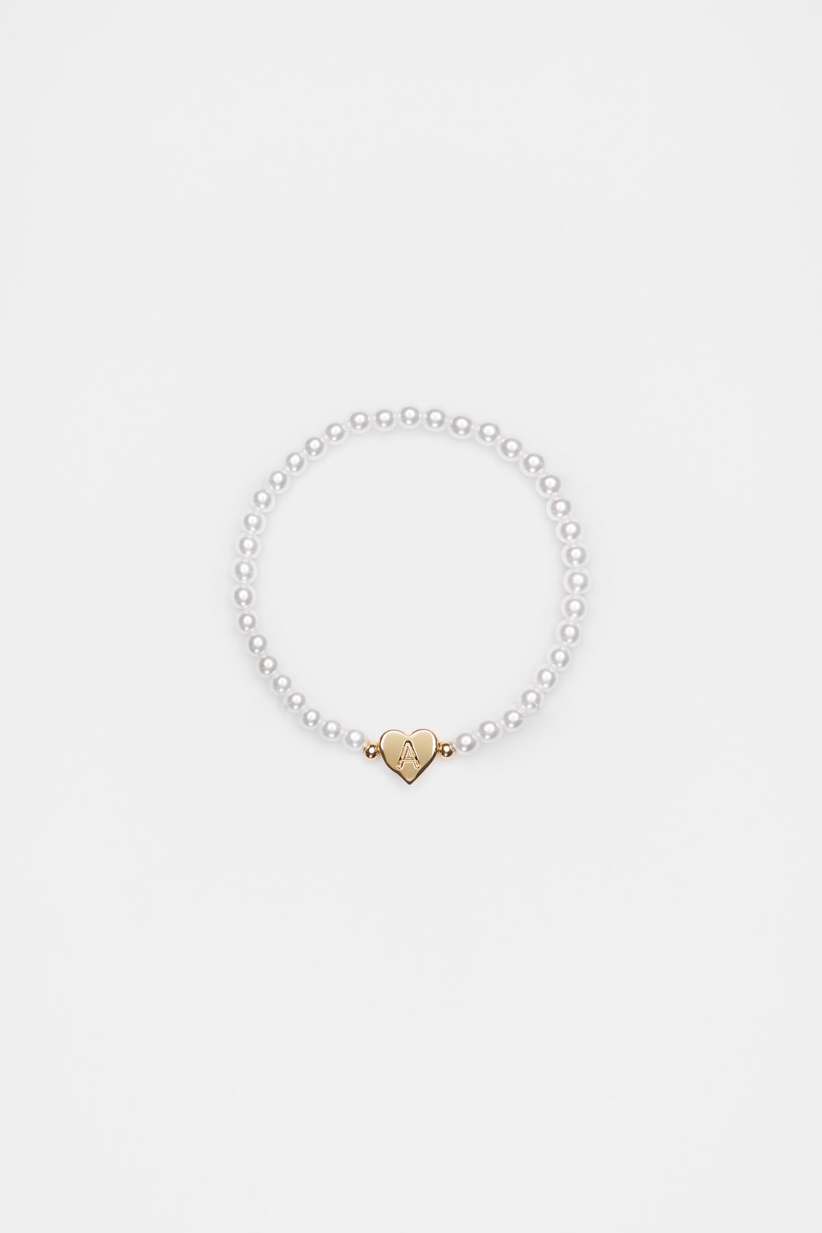 Initial Pearl Bracelet