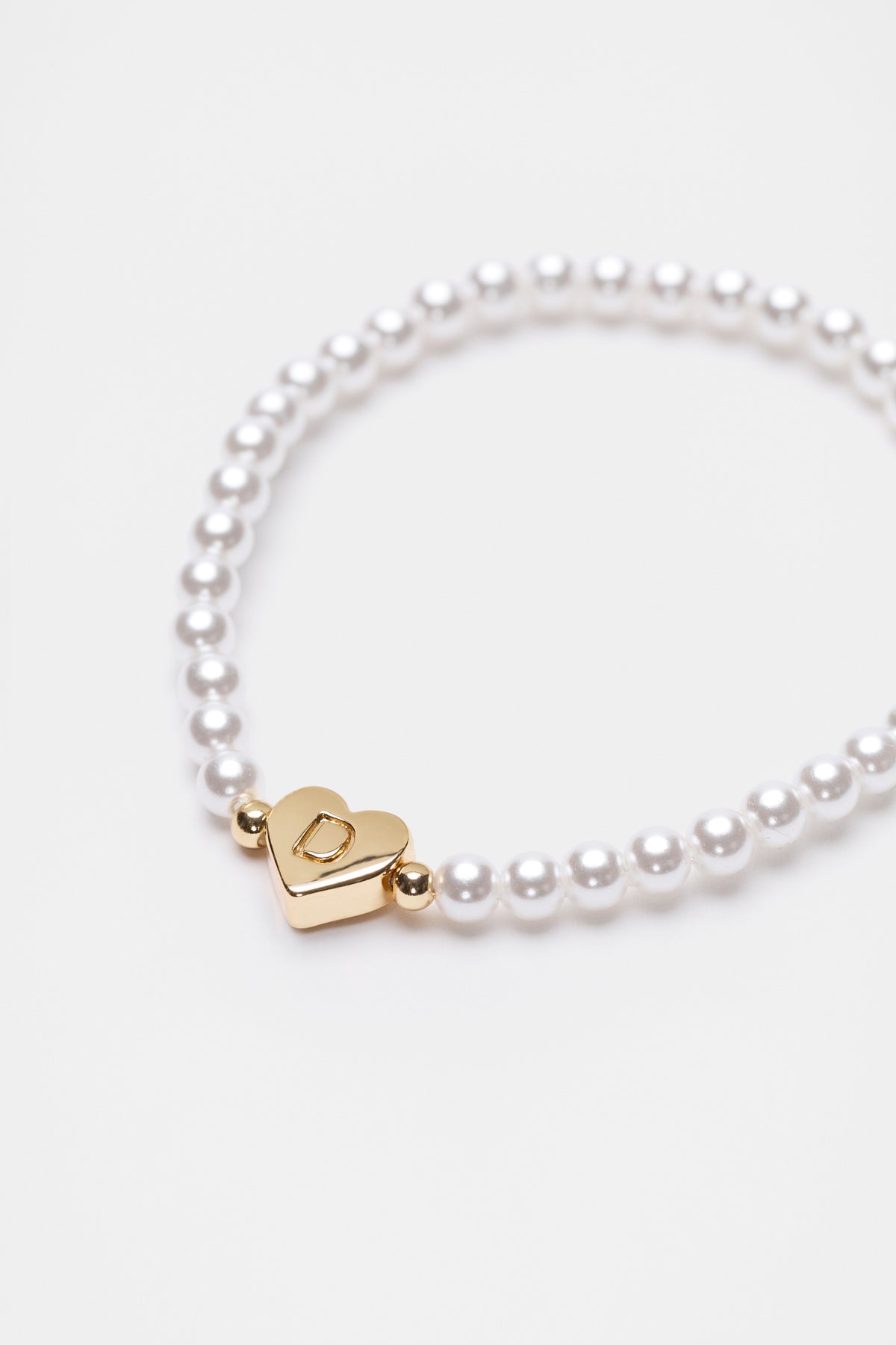 Initial Pearl Bracelet