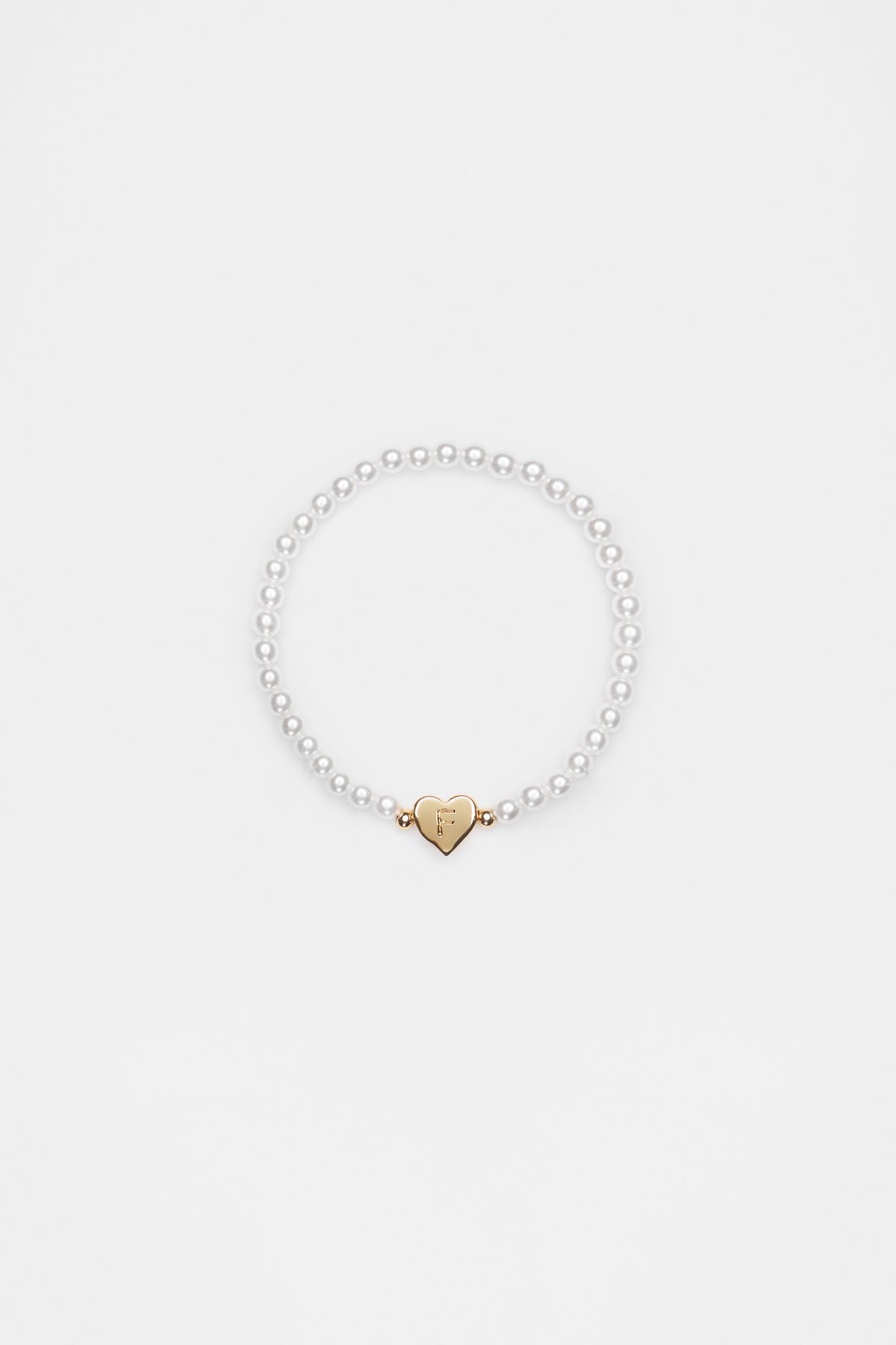 Initial Pearl Bracelet