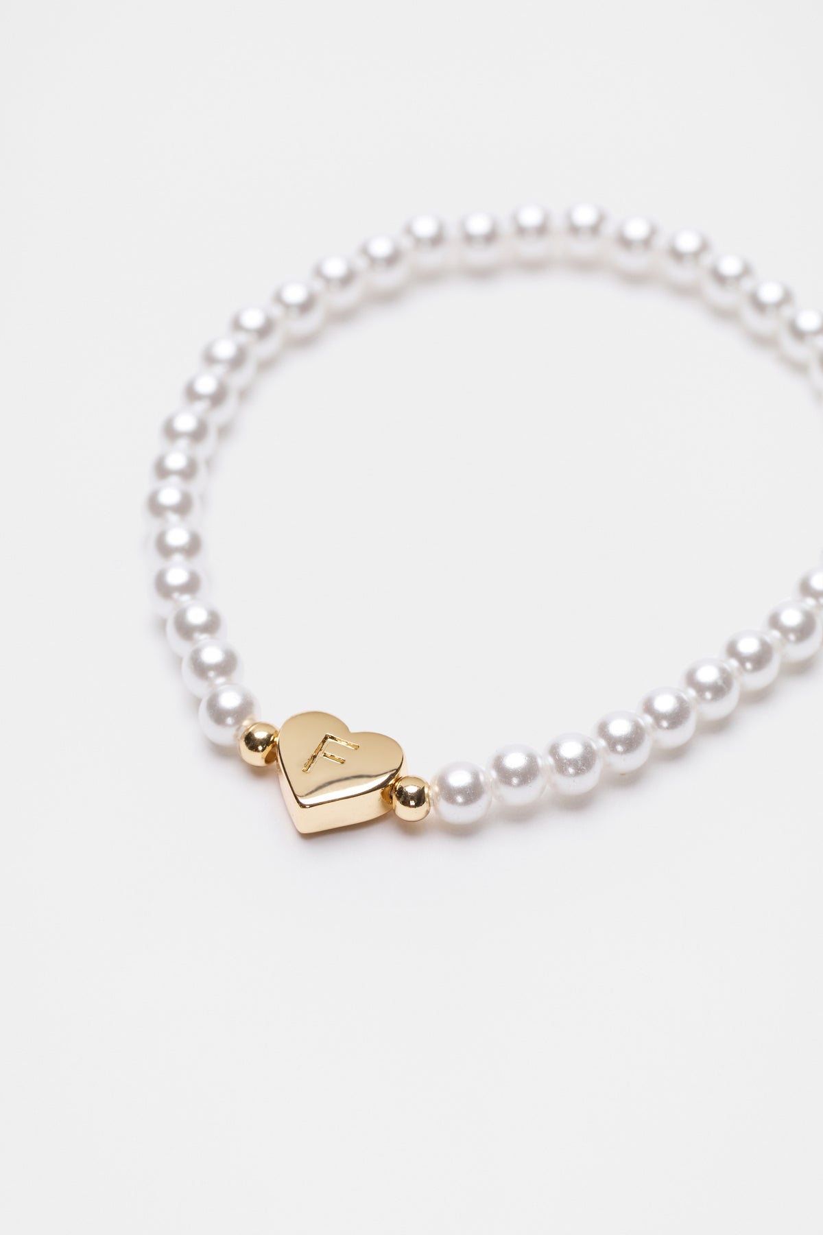 Initial Pearl Bracelet