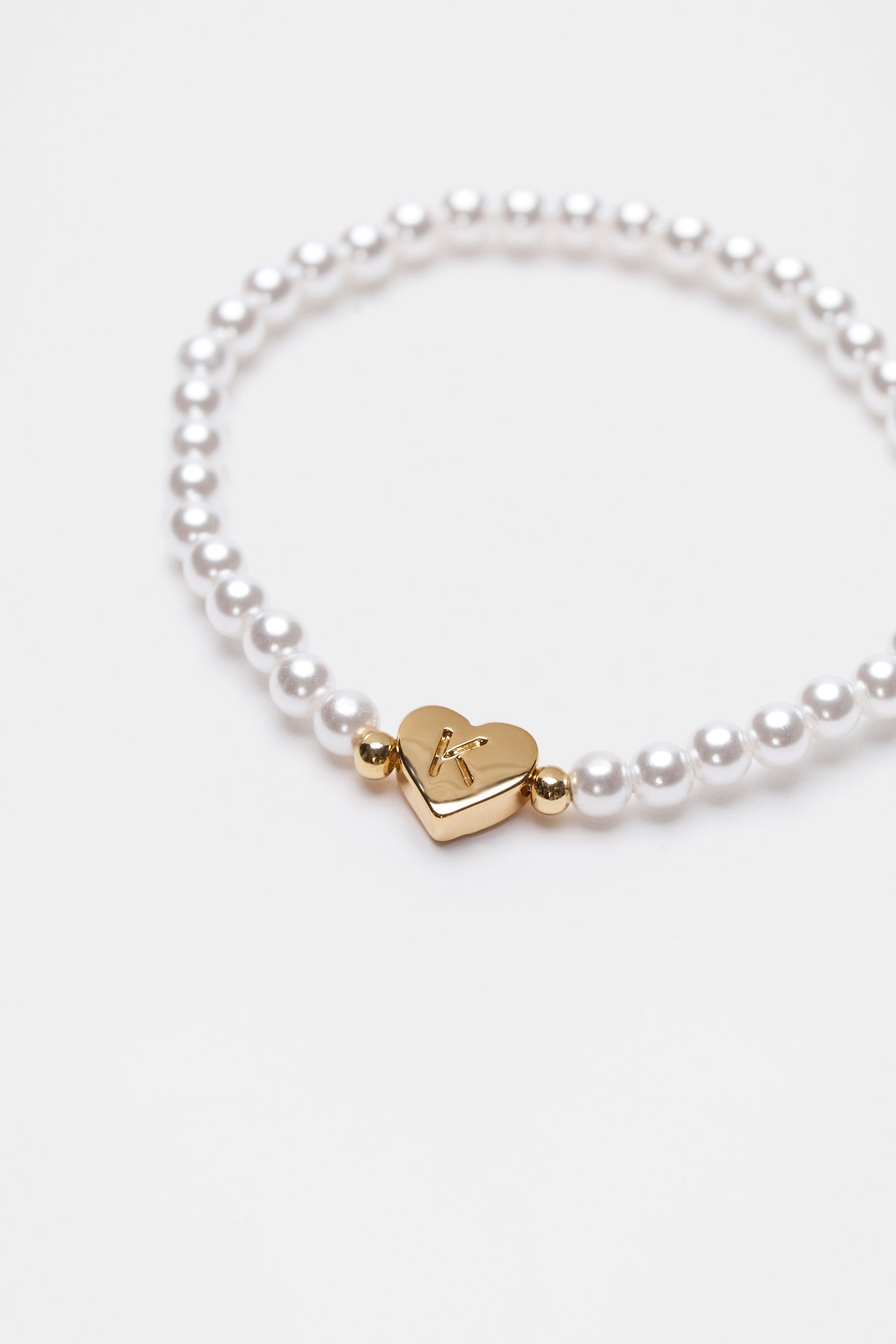 Initial Pearl Bracelet