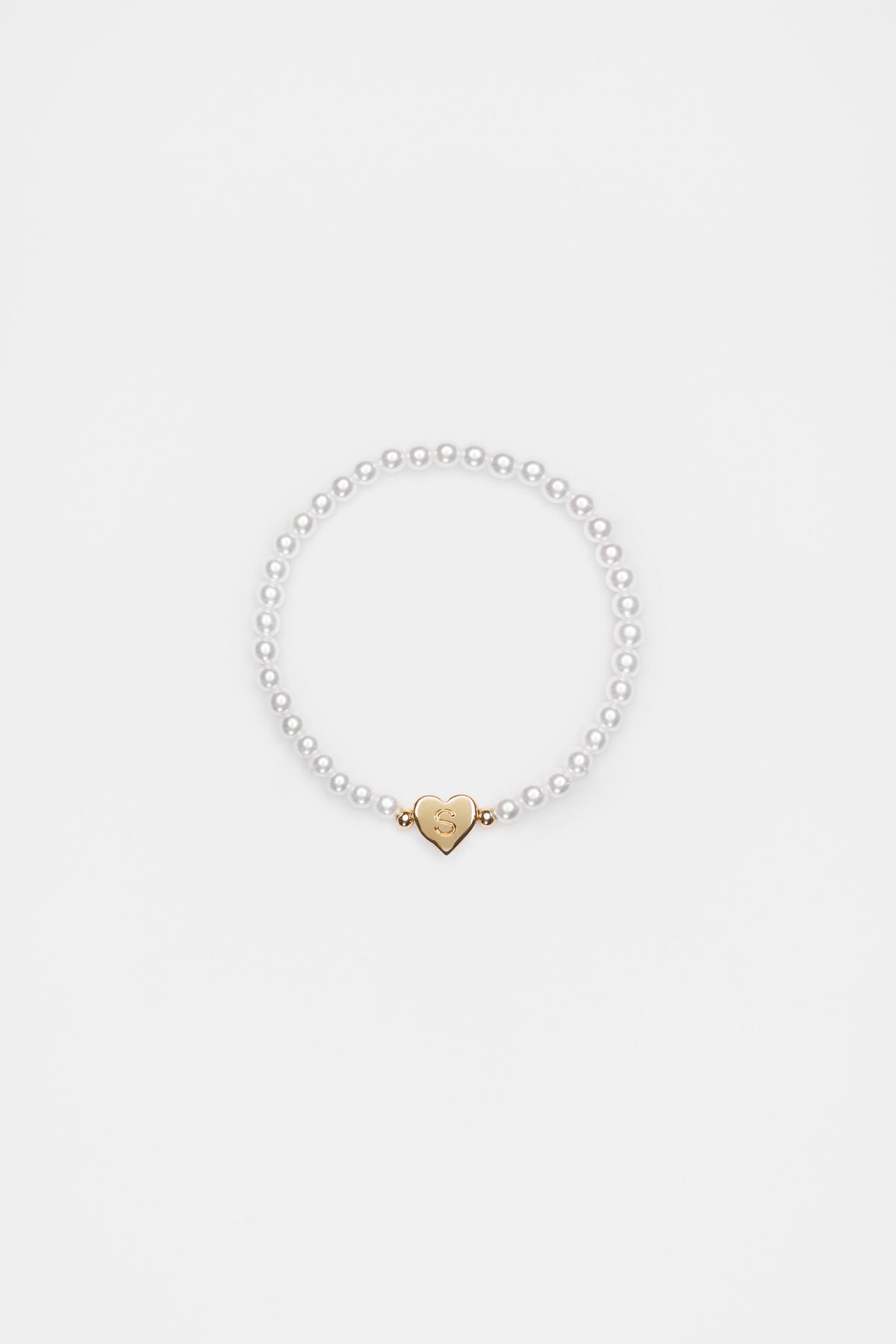 Initial Pearl Bracelet