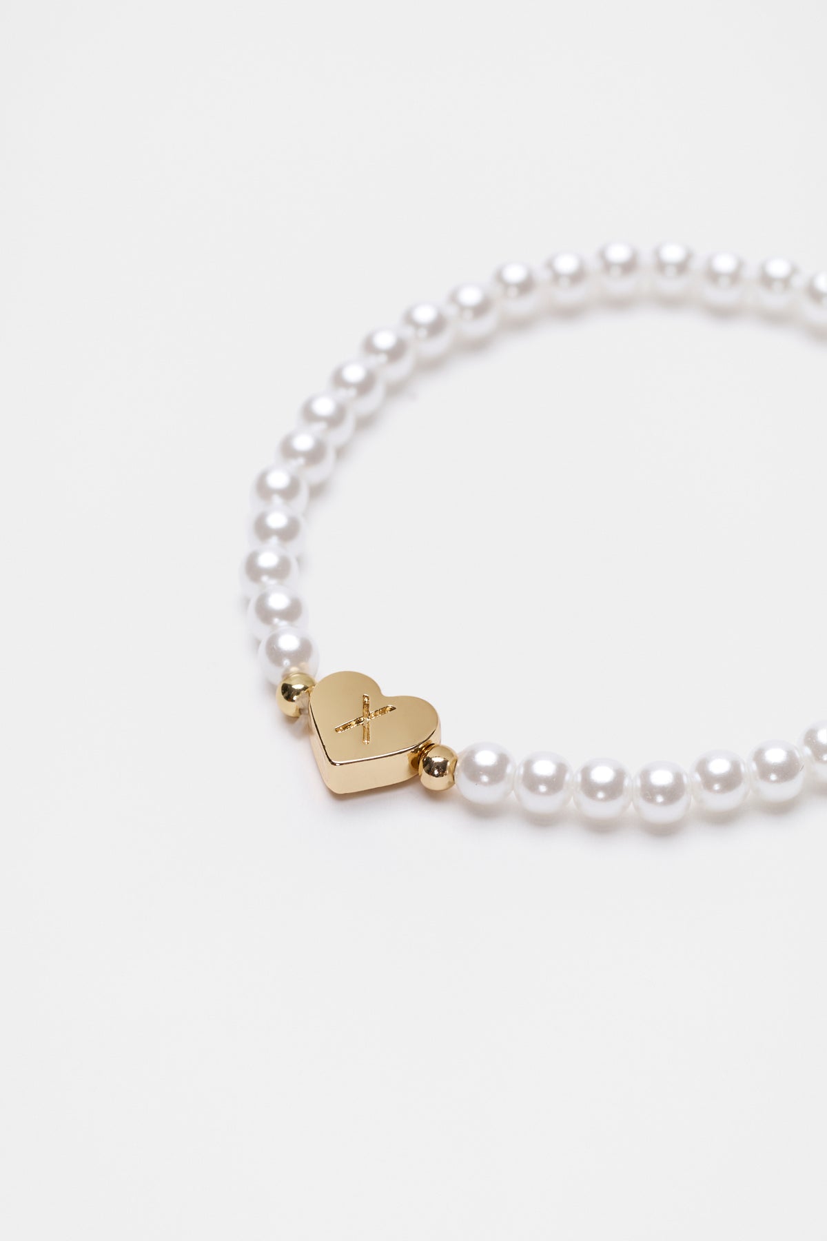 Initial Pearl Bracelet