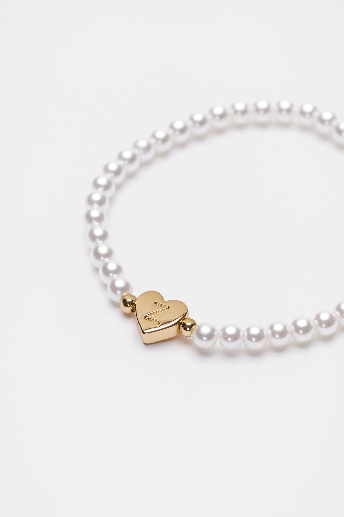 Initial Pearl Bracelet