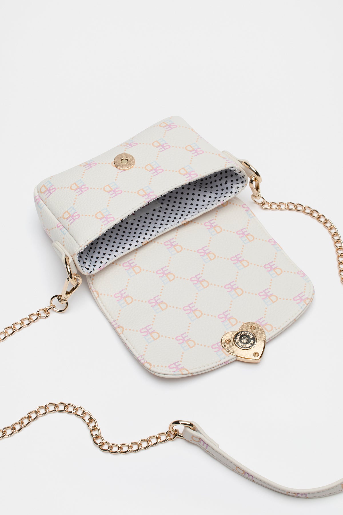 Logo Print Cross Body Bag