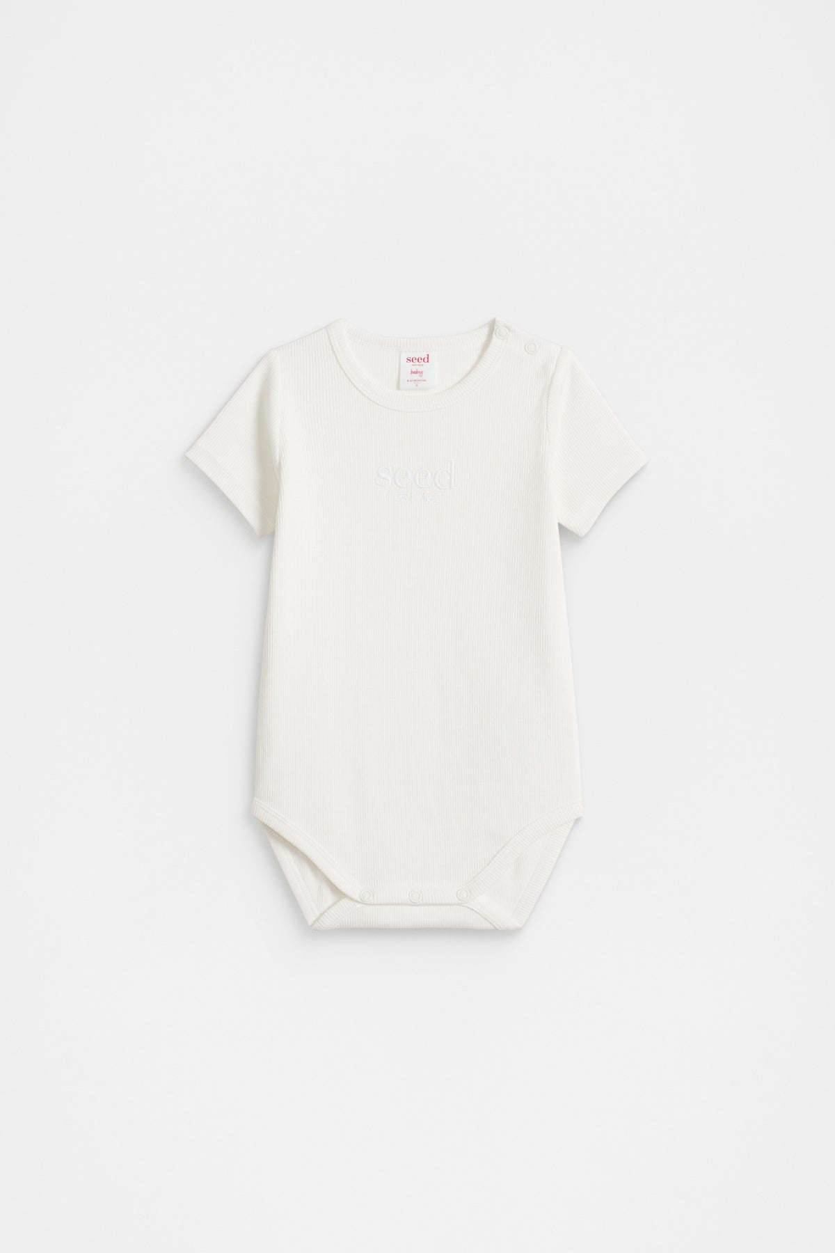 Core Rib Logo Bodysuit