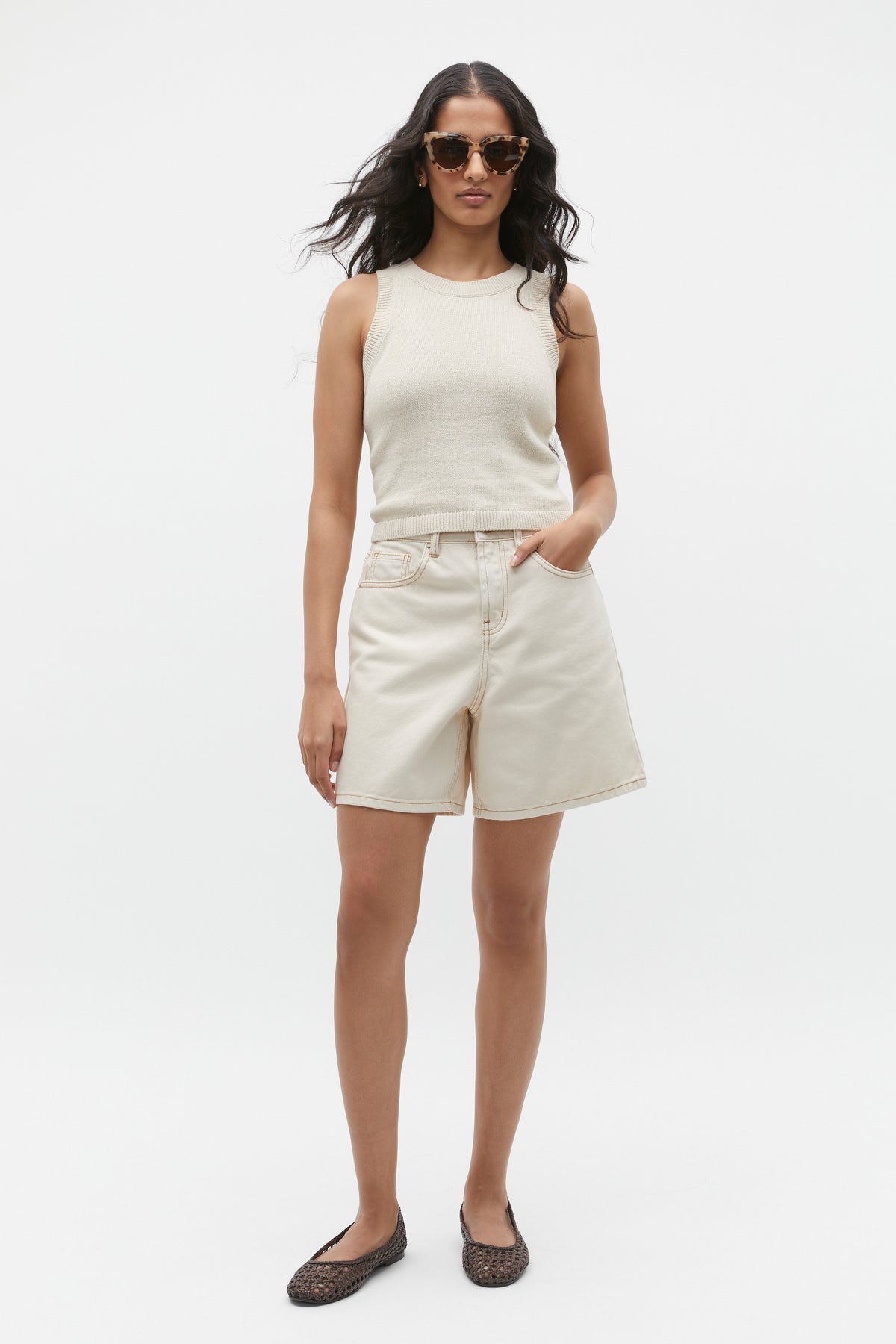 Cotton Knit Top