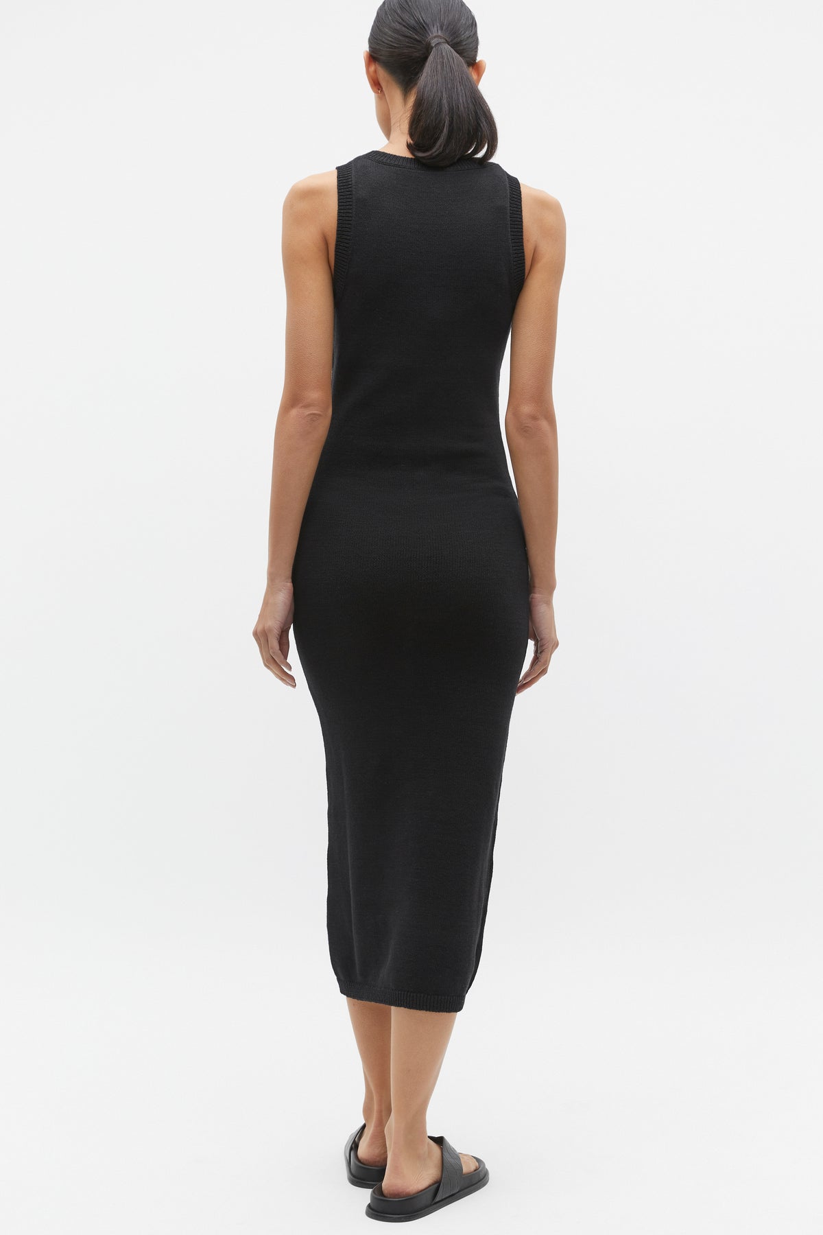 Knit Tank Midi Dress