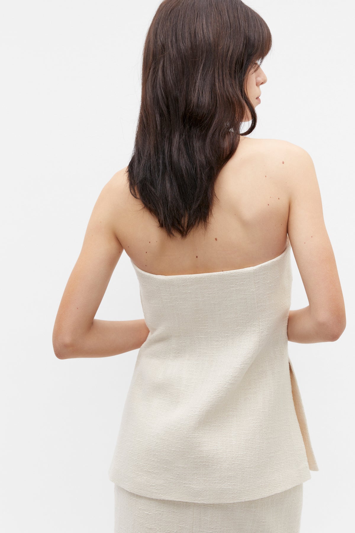 Tweed Longline Bodice