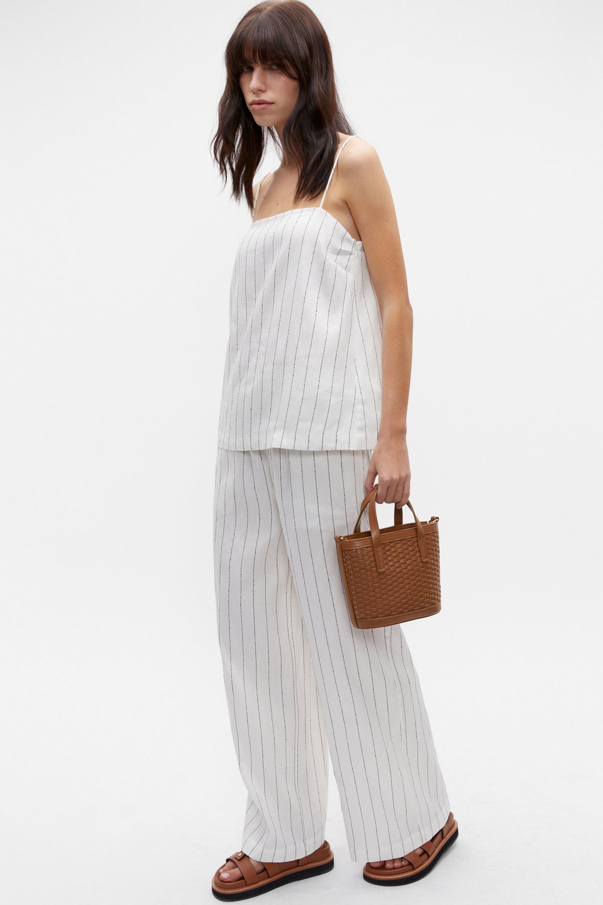 Linear Stripe Camisole