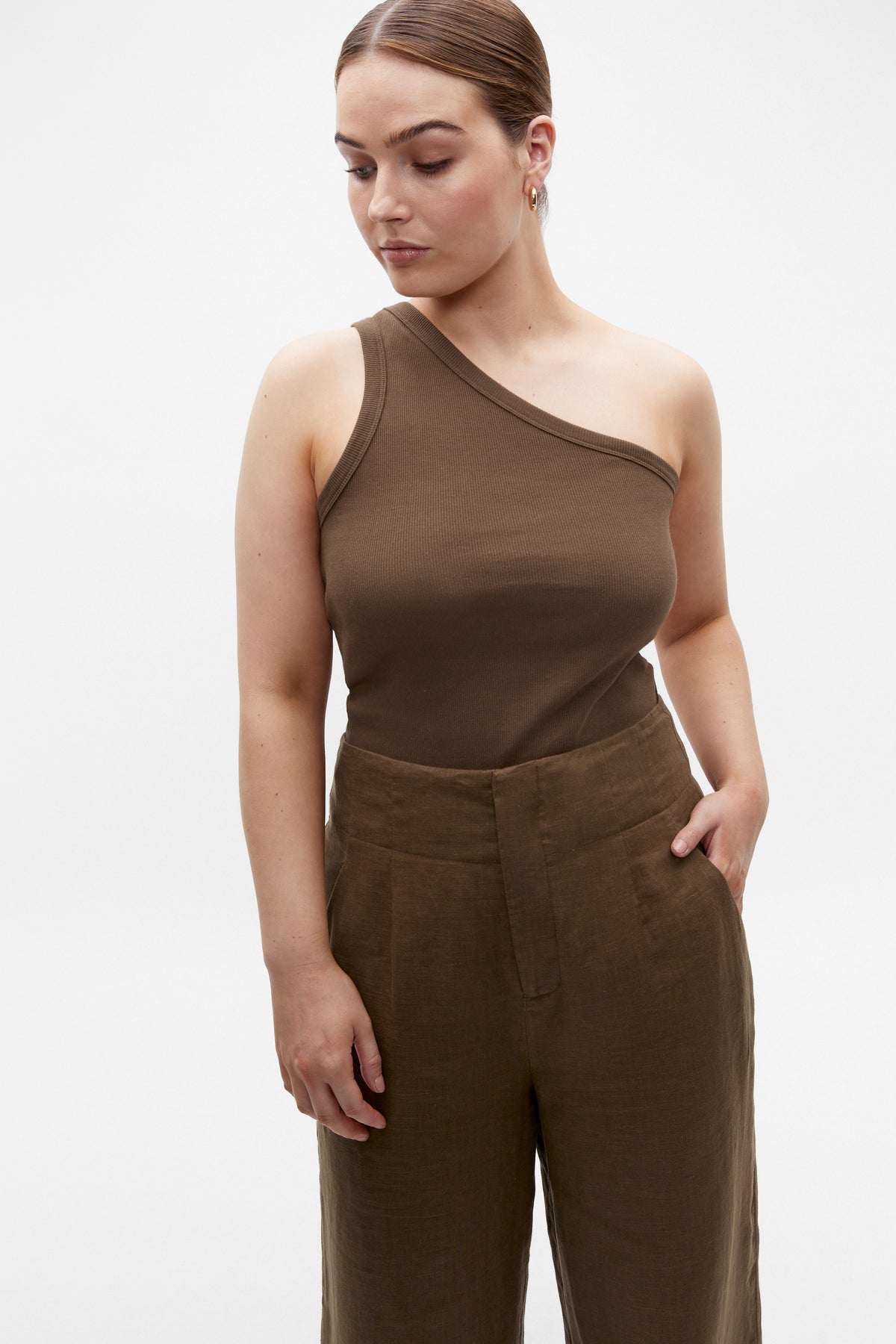 One Shoulder Tank