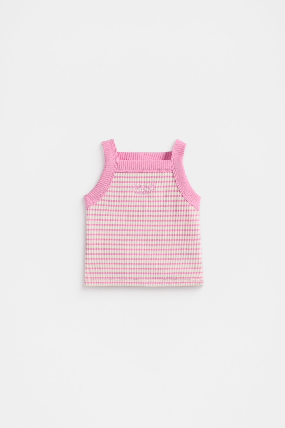 Stripe Logo Tank