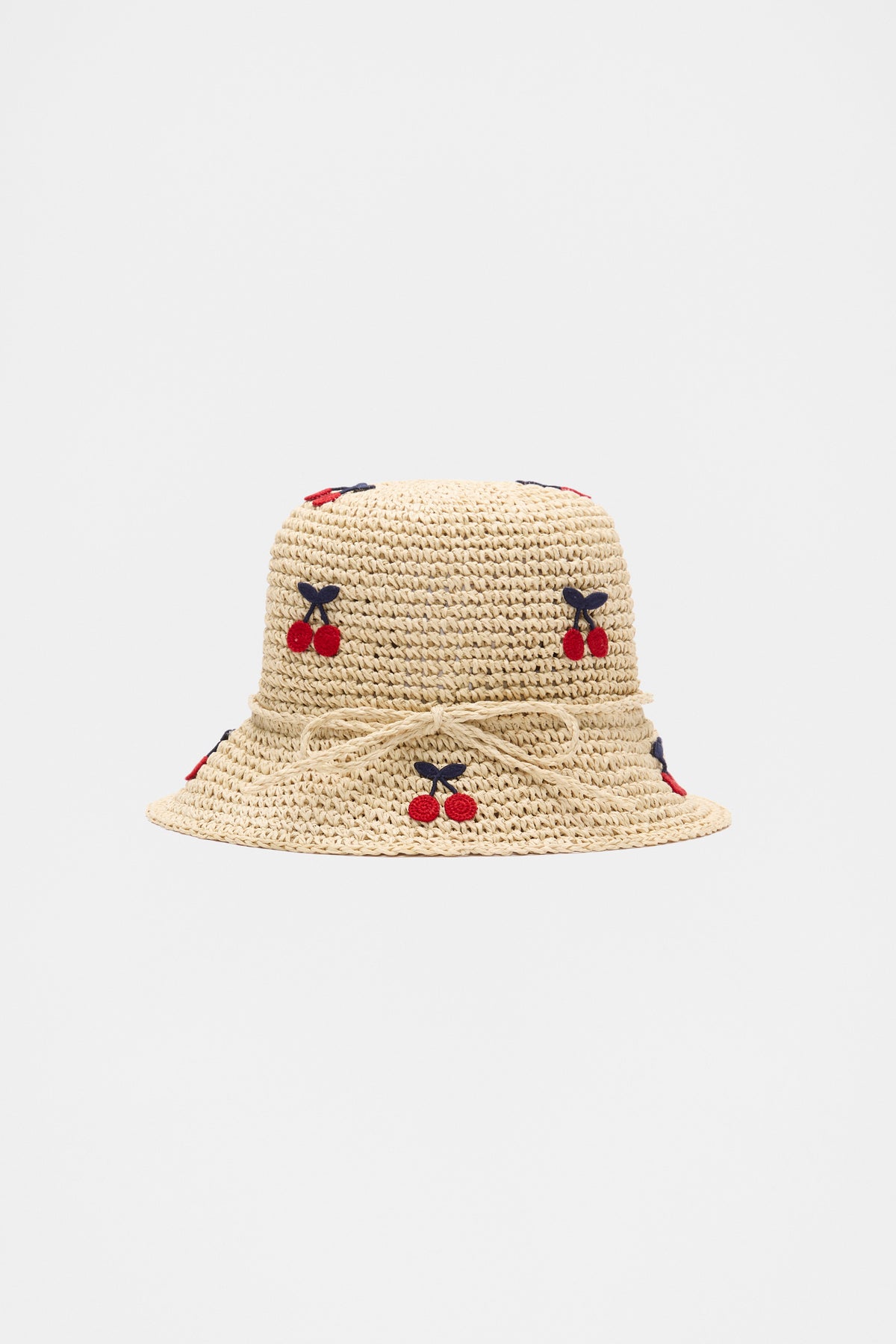 Cherry Straw Hat