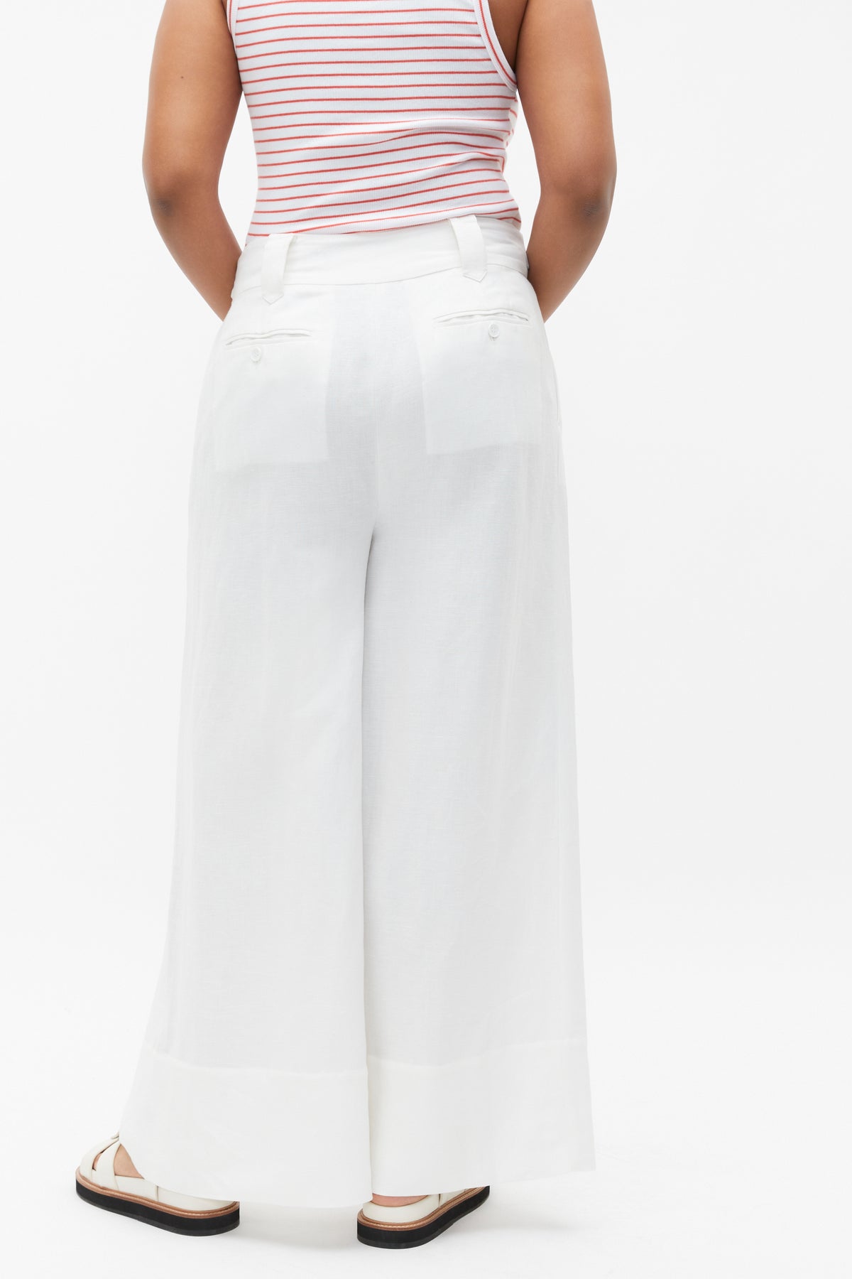 D Ring Pleat Pant