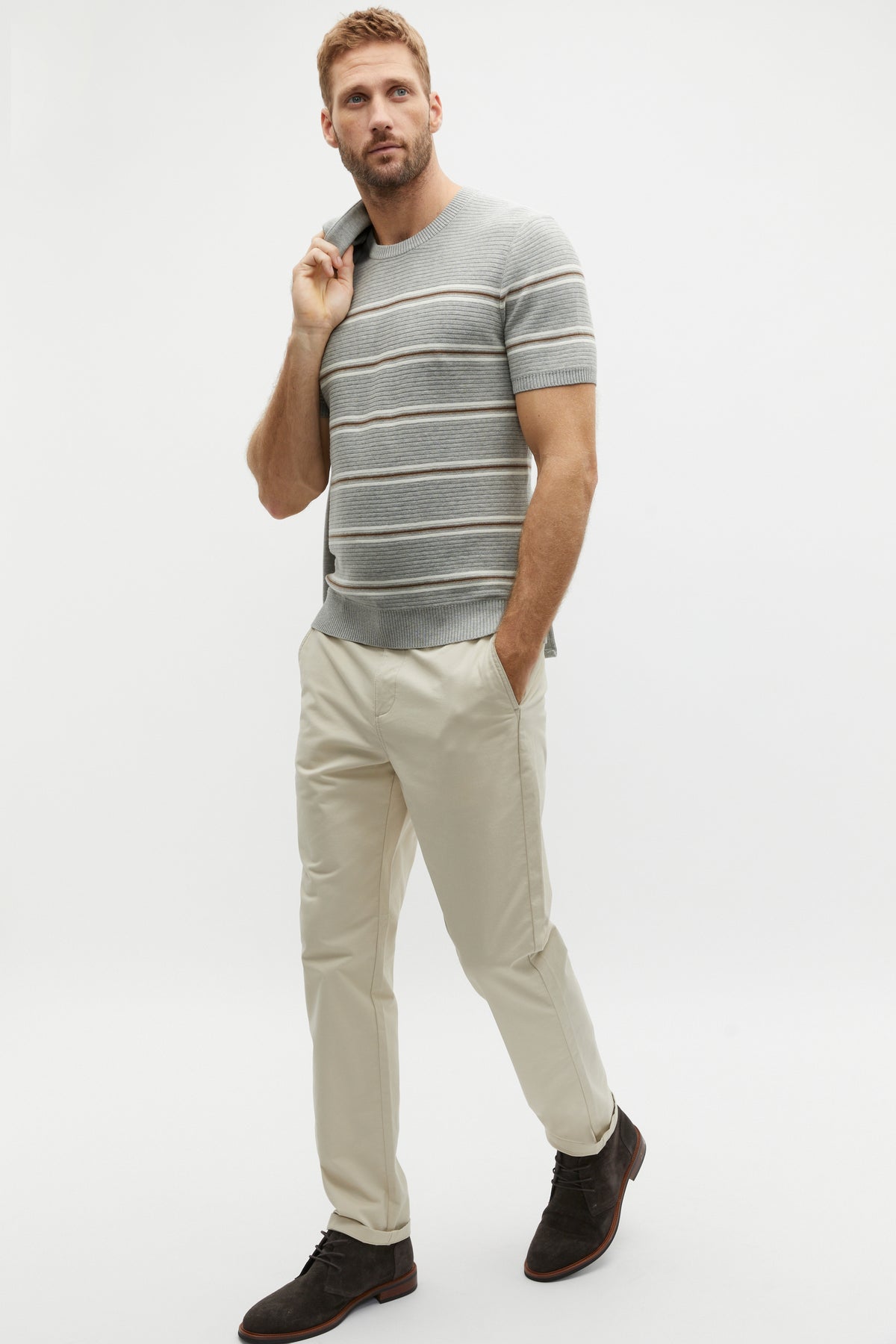Stripe Knit Tee