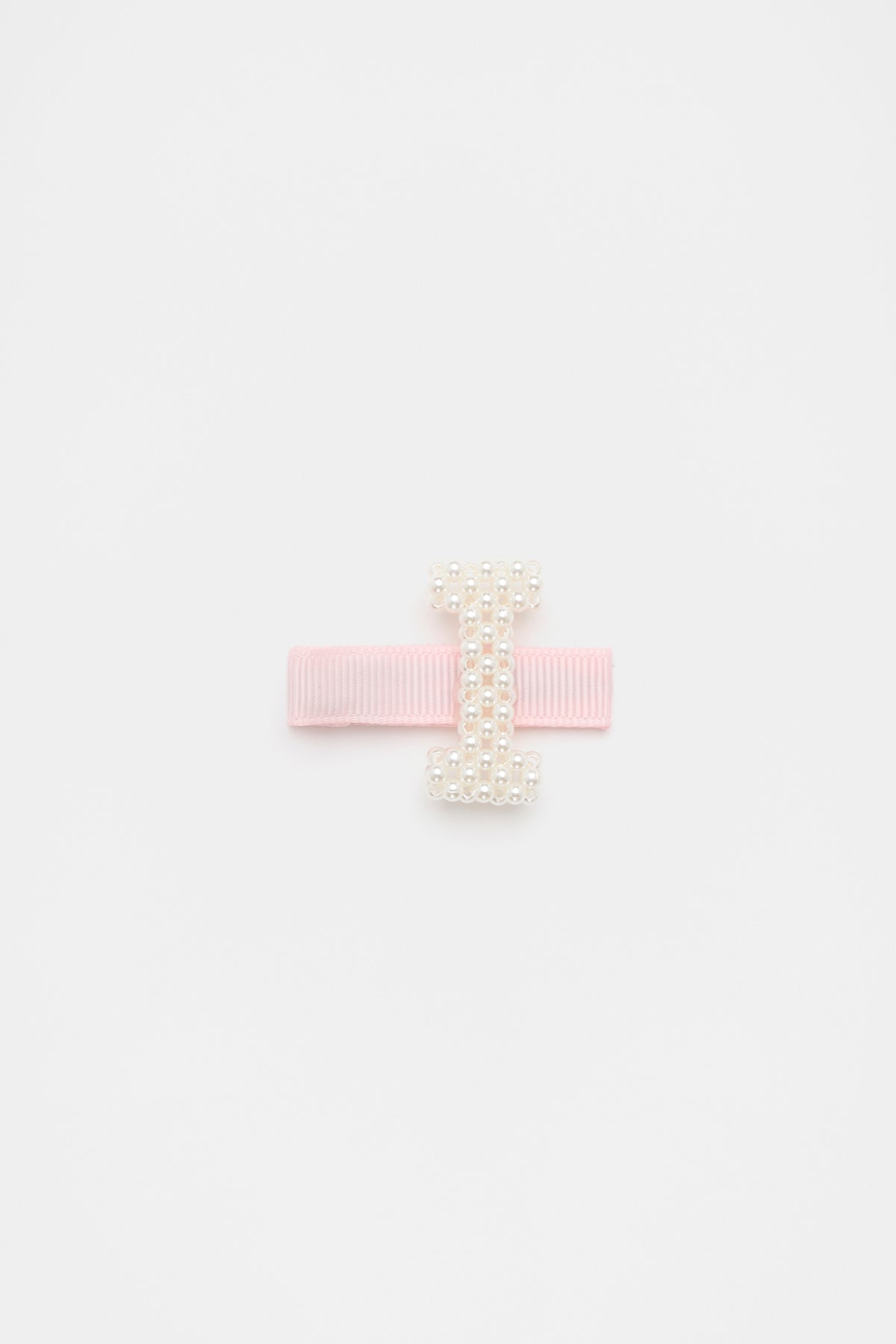 Initial Pearl Duck Clip