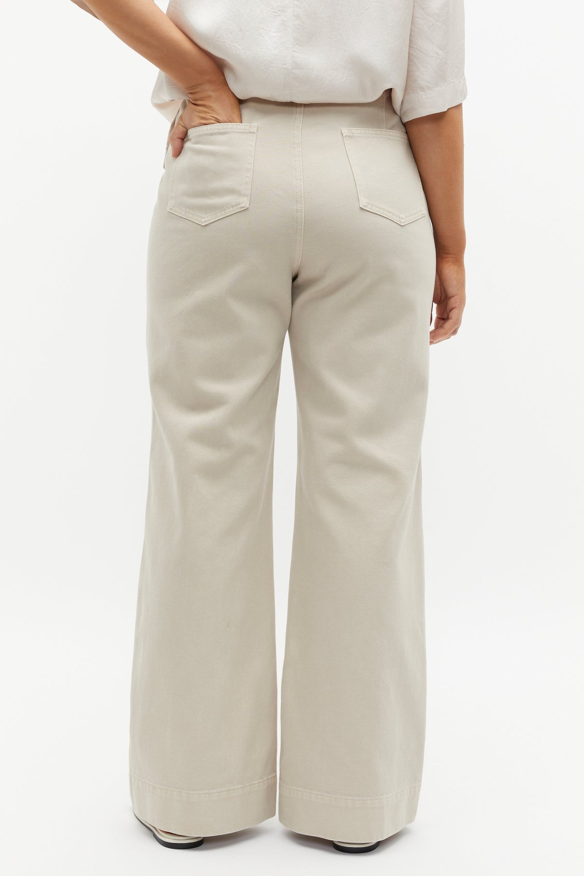 Denim Wide Leg Rigid Jean