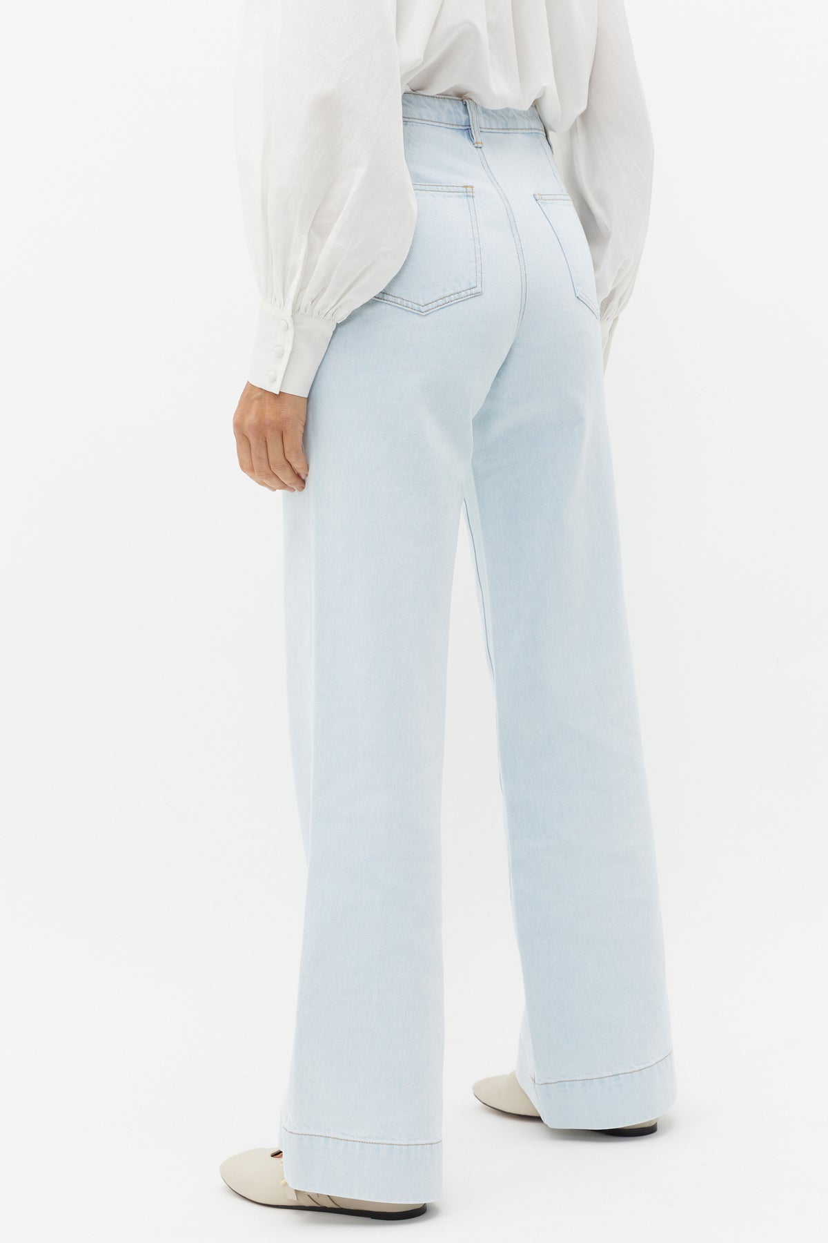 Denim Wide Leg Rigid Jean