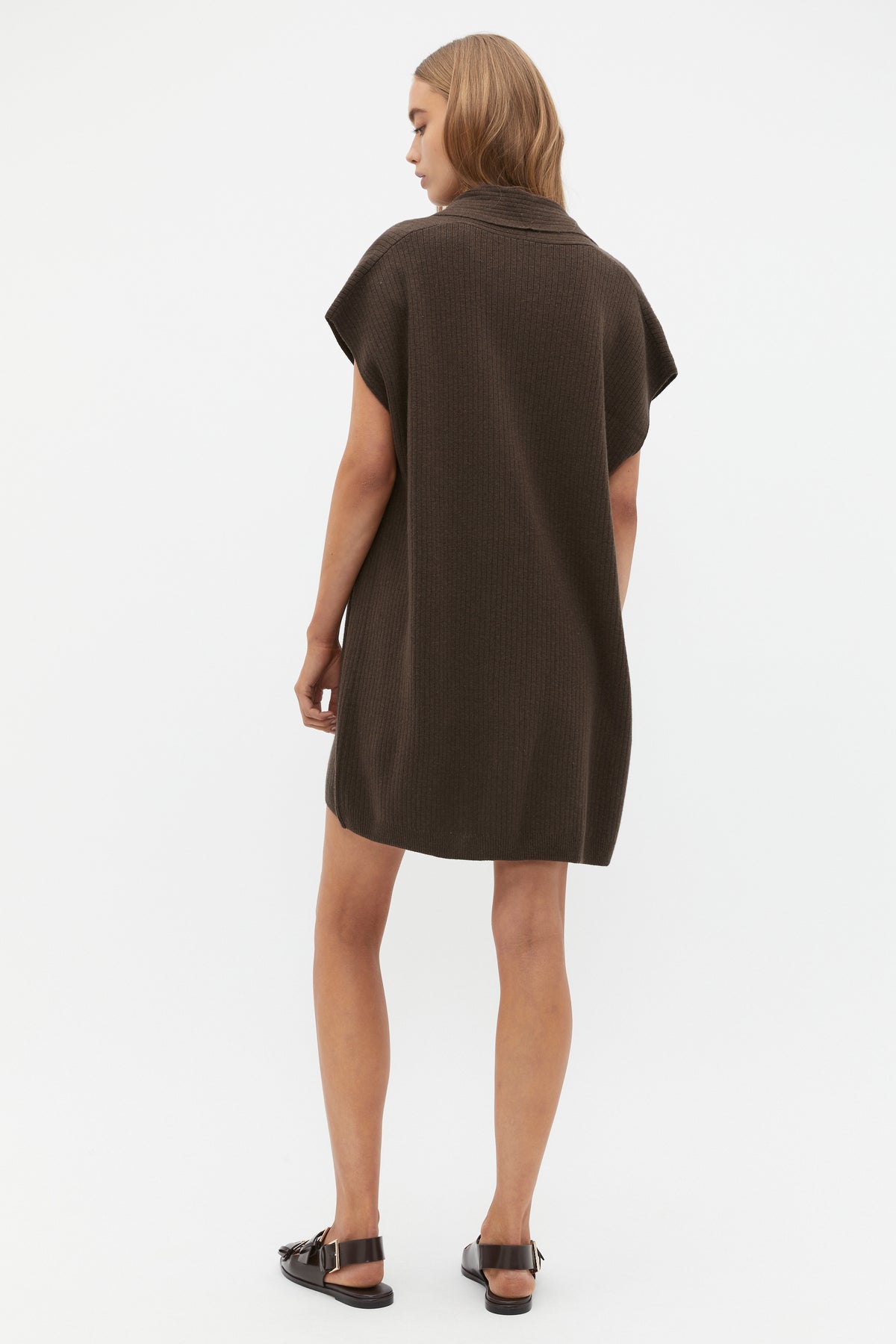 Rib Knit Poncho
