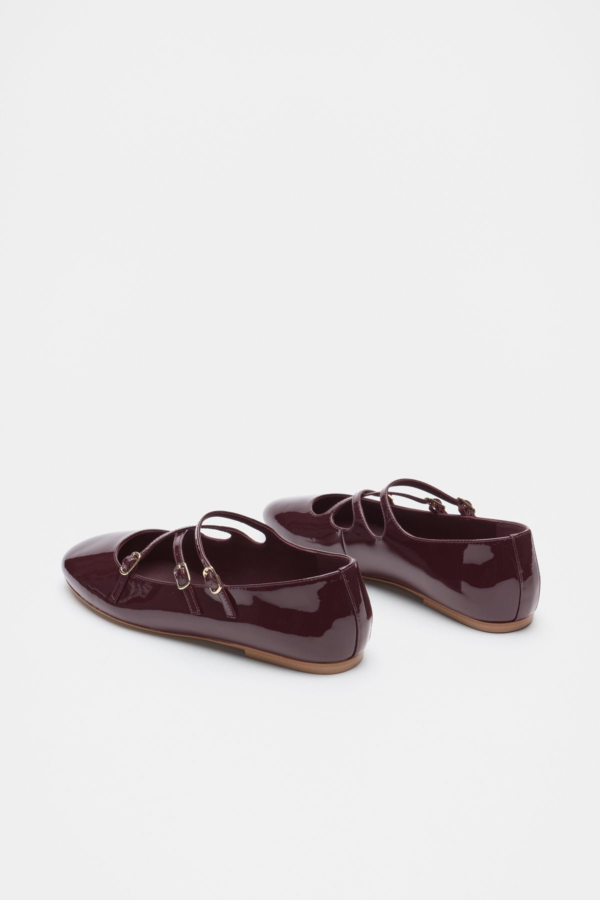 Cameron Triple Strap Ballet Flat