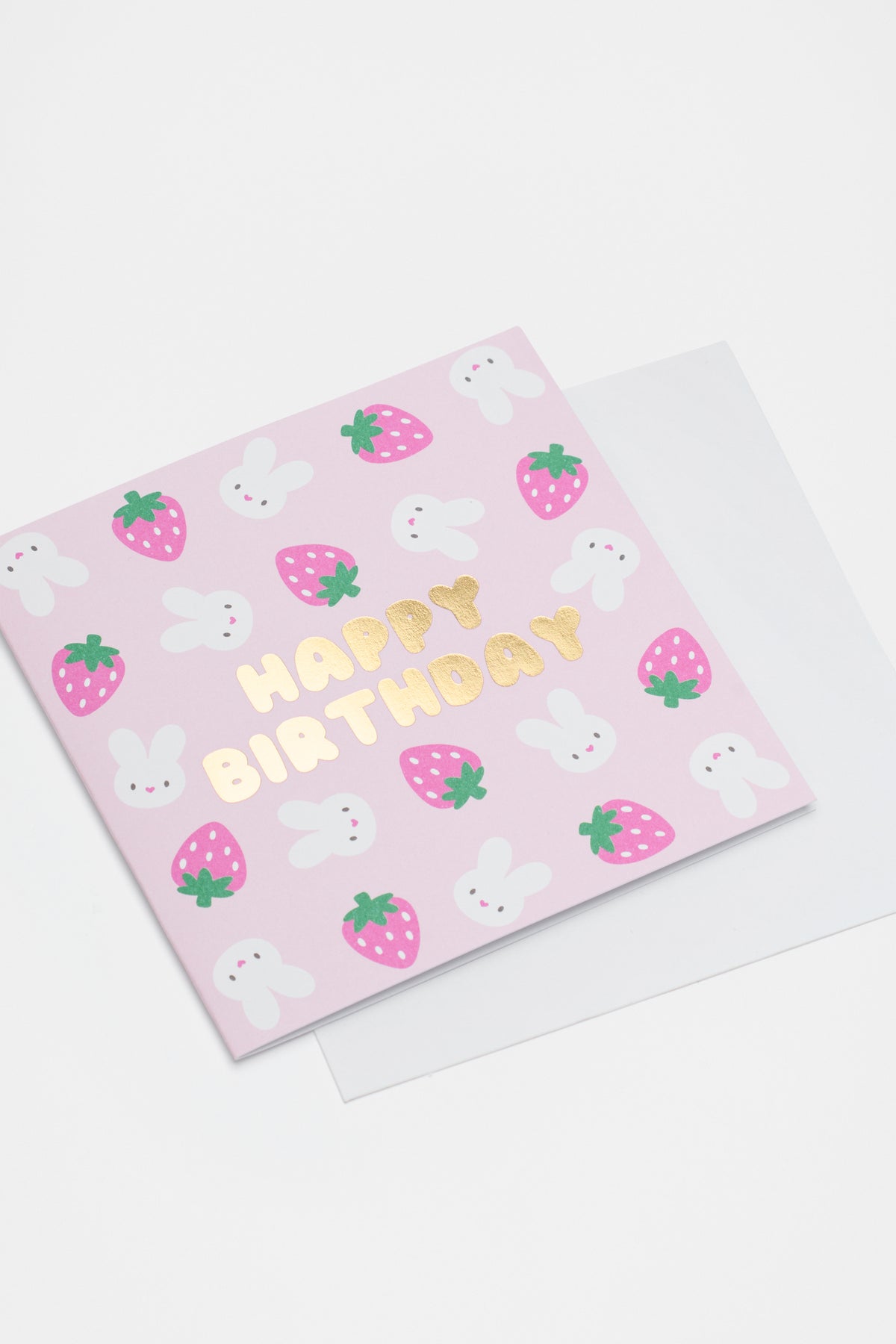 Happy Birthday Strawberry Card