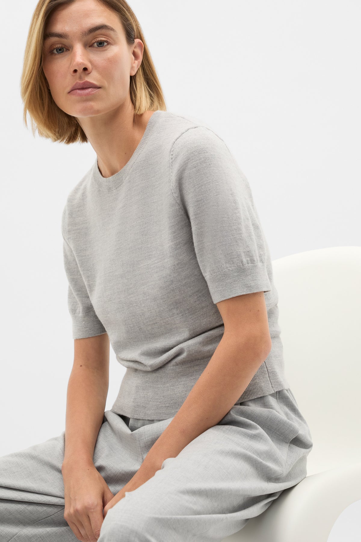 Australian Merino Crew Neck Tee